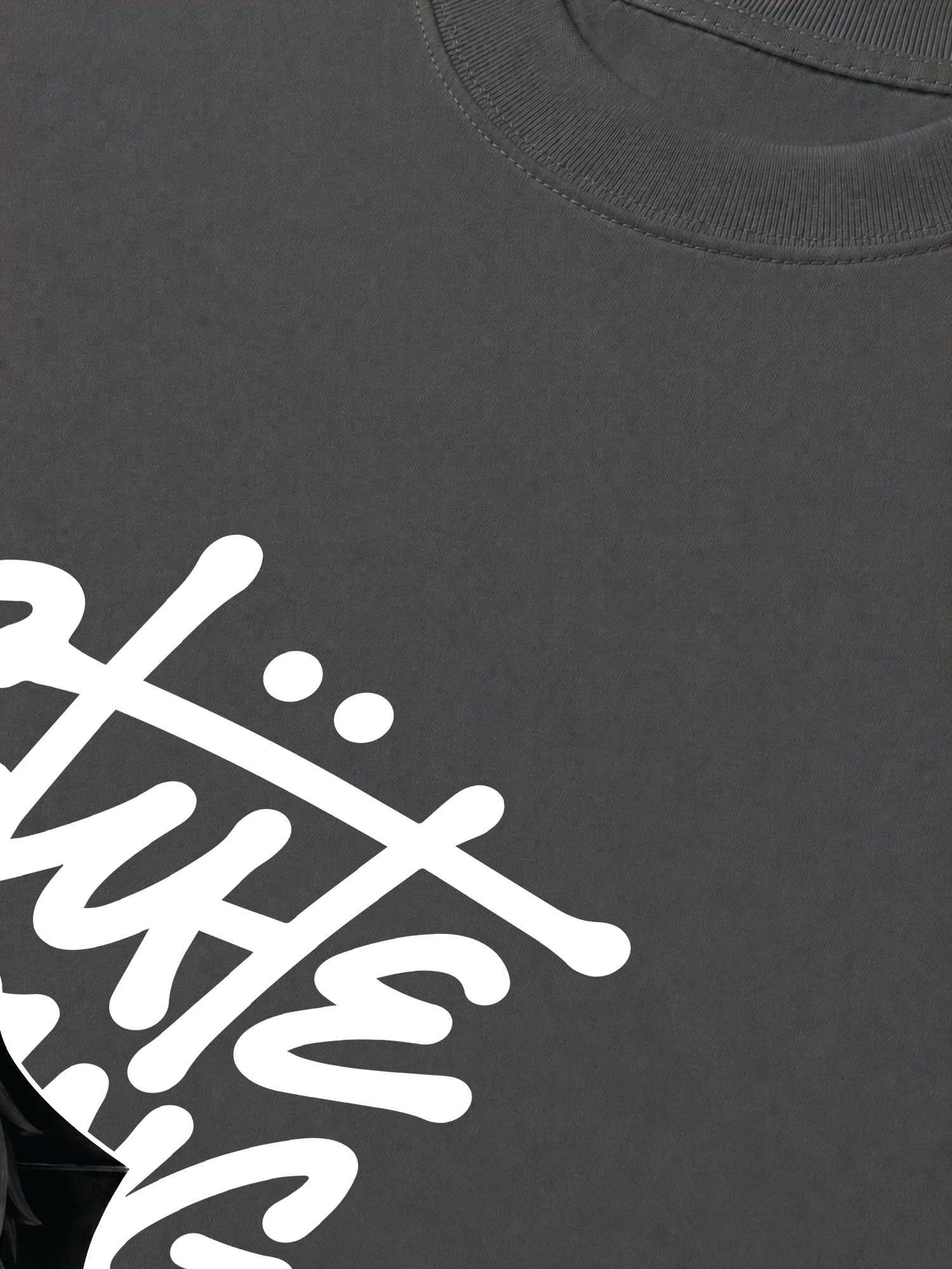 Áo Thun Relaxed Fit Cute Gang Black Boy