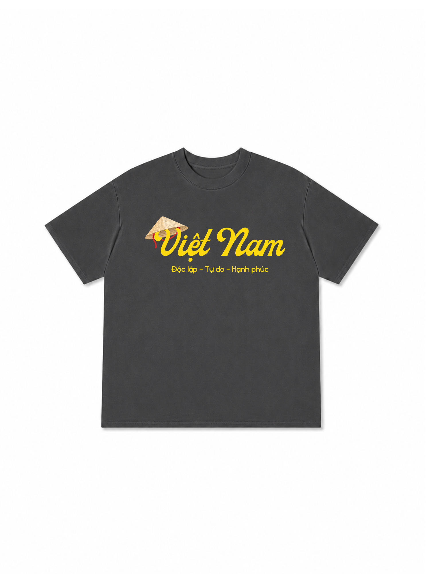 Áo Thun Relaxed Fit Việt Nam Độc Lập Tự Do Hạnh Phúc