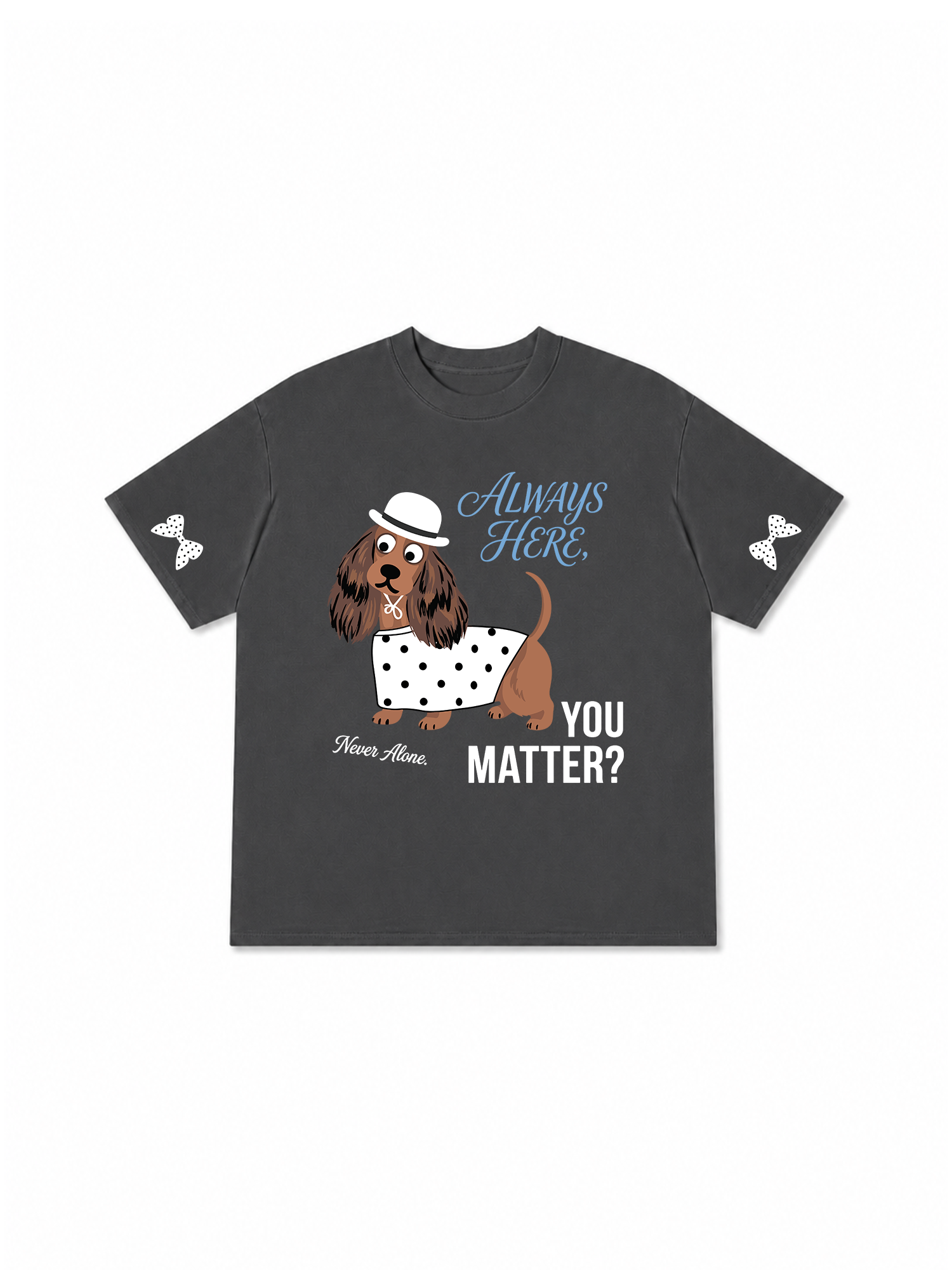 Áo Thun Relaxed Fit Dotty Mood Polka Dot Puppy Classic