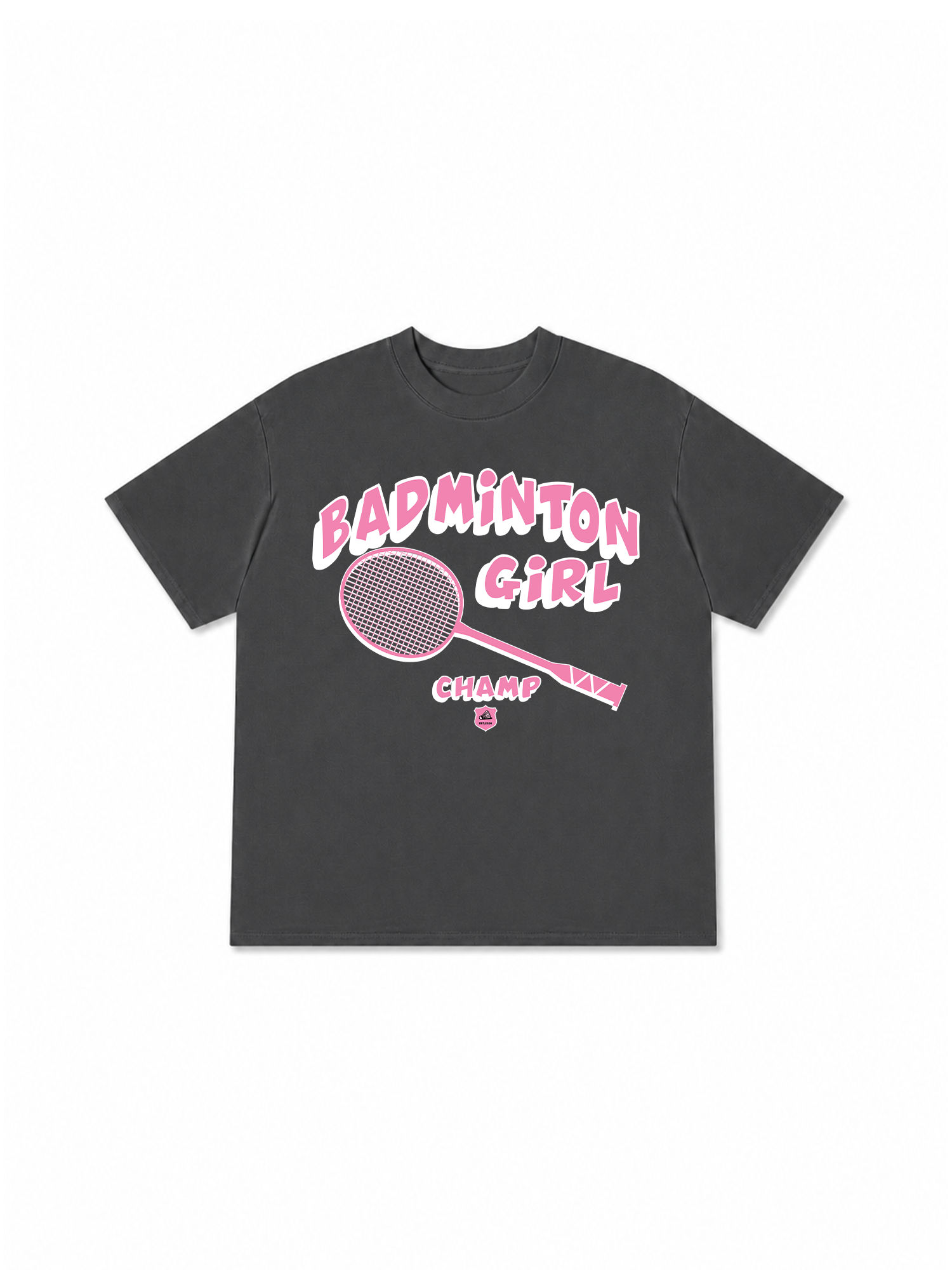 Áo Thun Relaxed Fit Badminton Girl