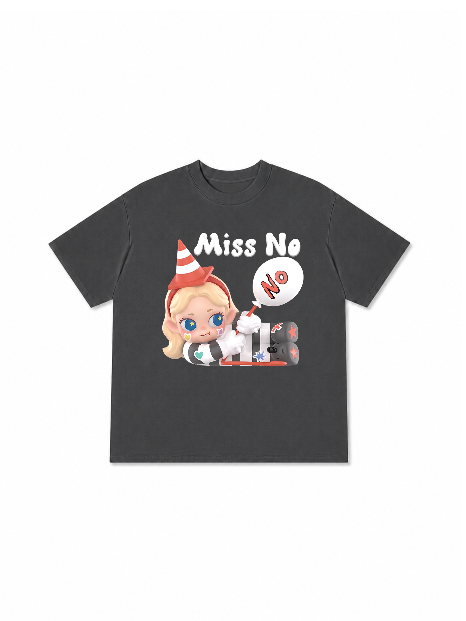 Áo Thun Relaxed Fit Cute Gang Miss No