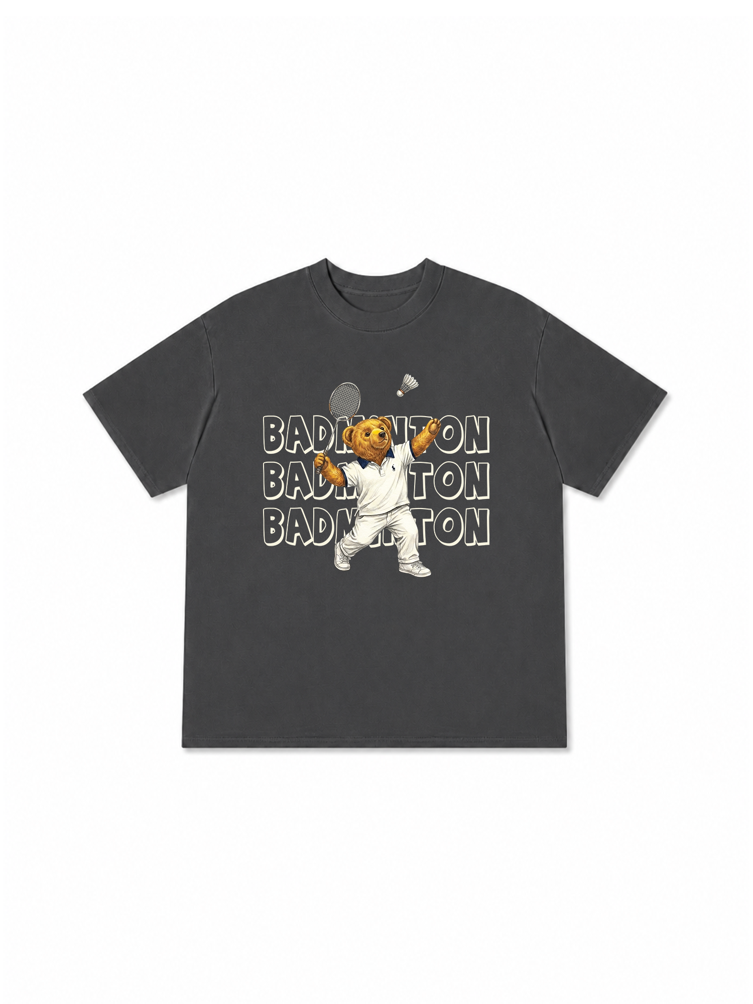Áo Thun Relaxed Fit Badminton Teddy