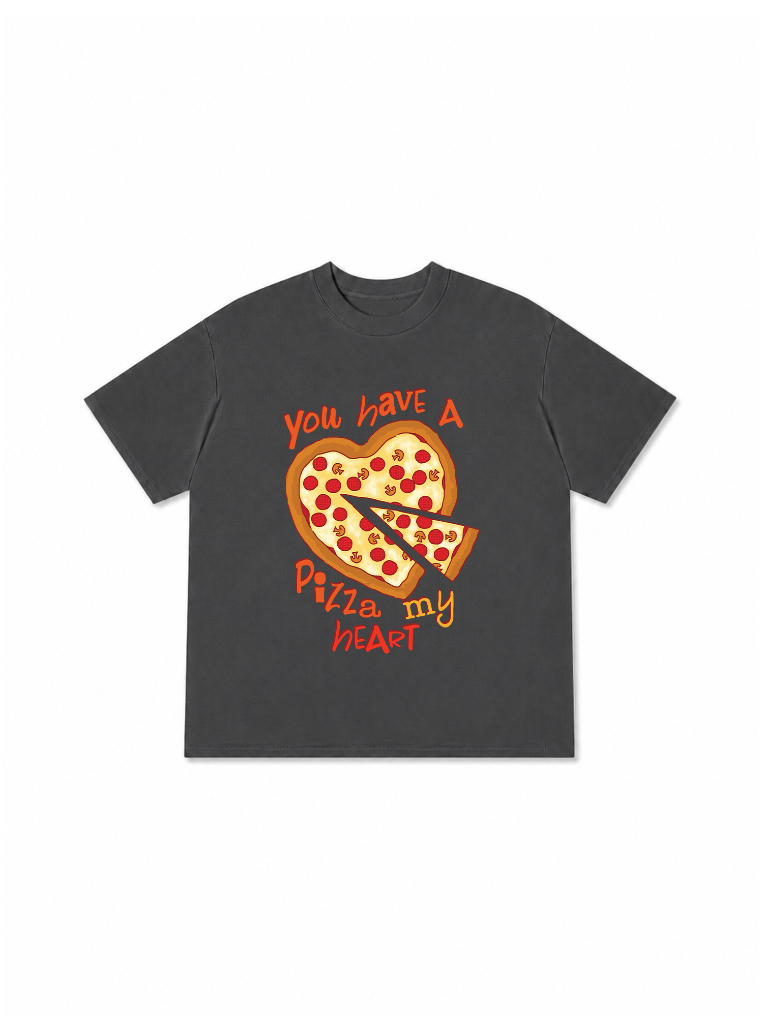 Áo Thun Relaxed Fit Yumy Mood You Have A Pizza
