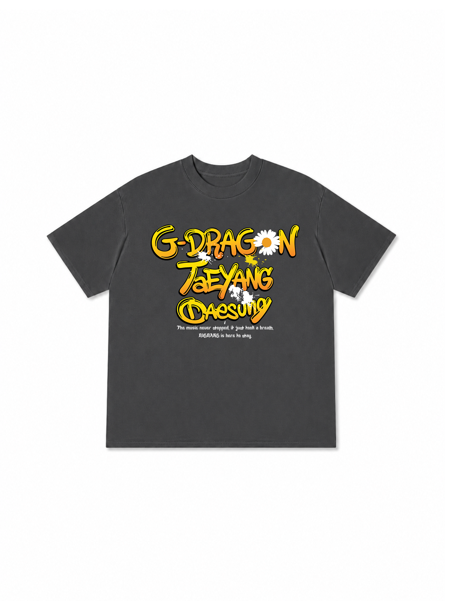 Áo Thun Relaxed Fit Idol Gdragon Taeyang Daesung
