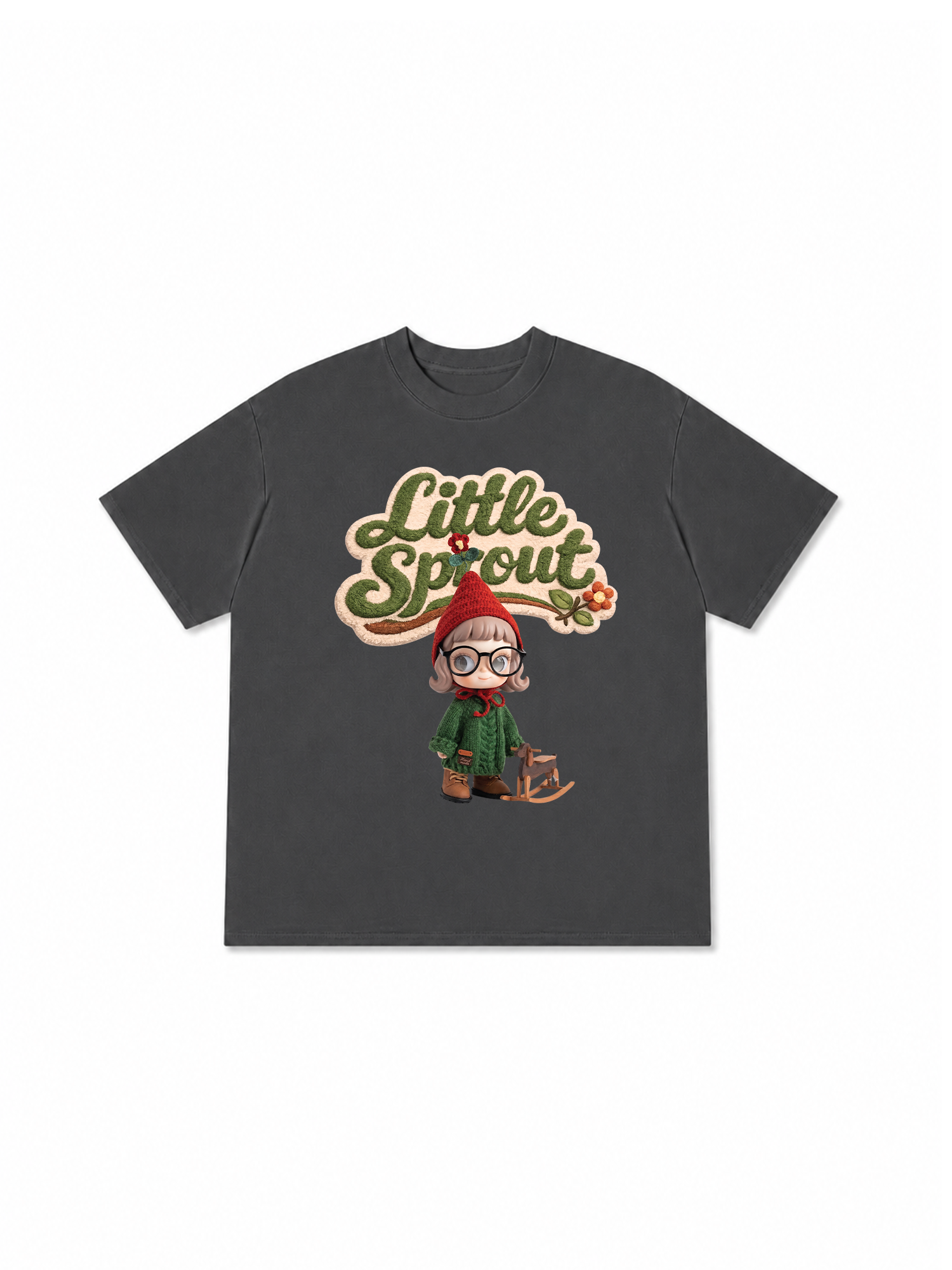Áo Thun Relaxed Fit Cute Gang Little Sprout