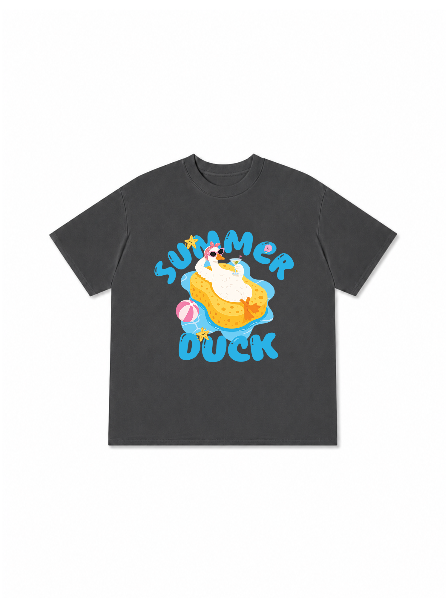Áo Thun Relaxed Fit Farm Summer Duck