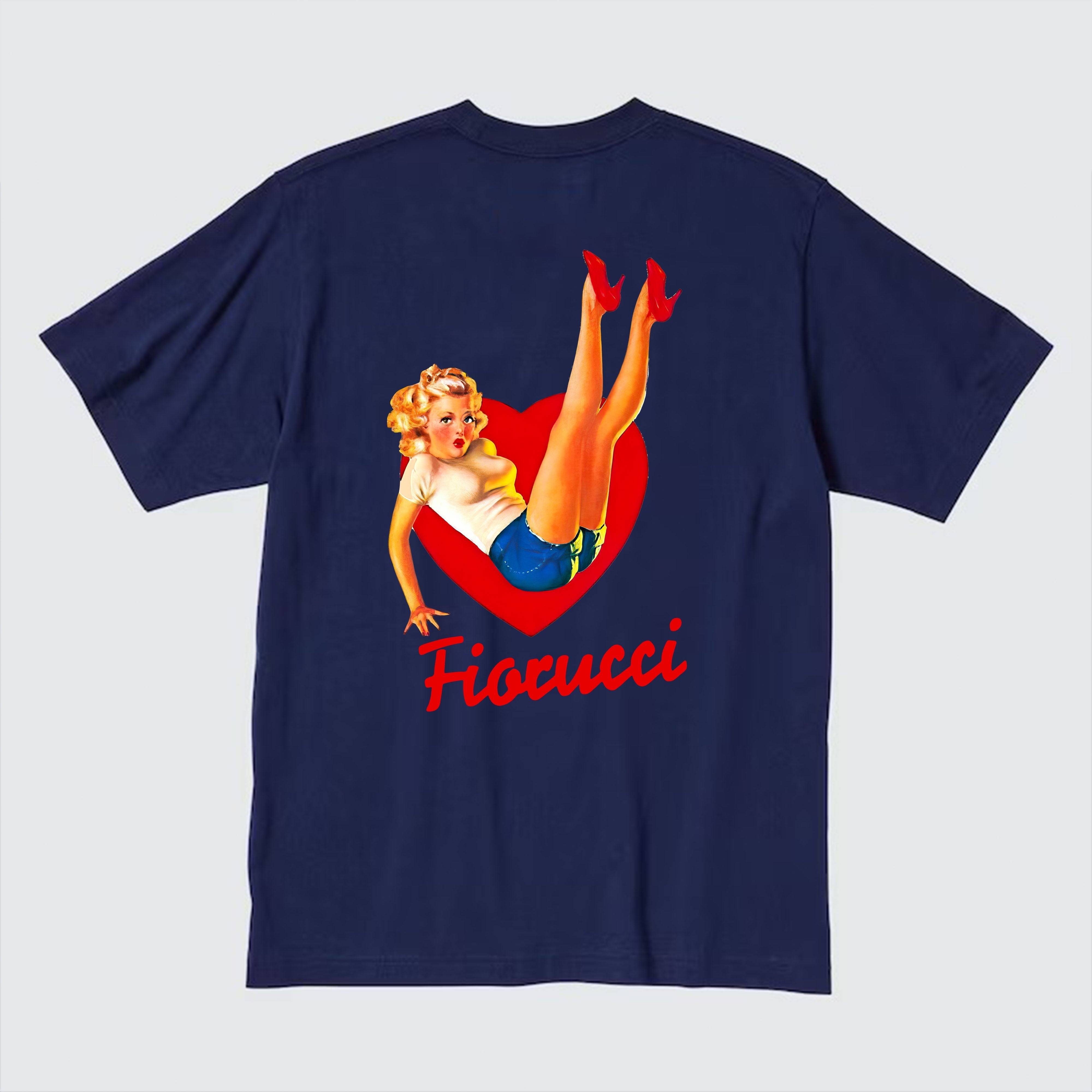 FIOCUCCI GIRL T-SHIRT / NAVY