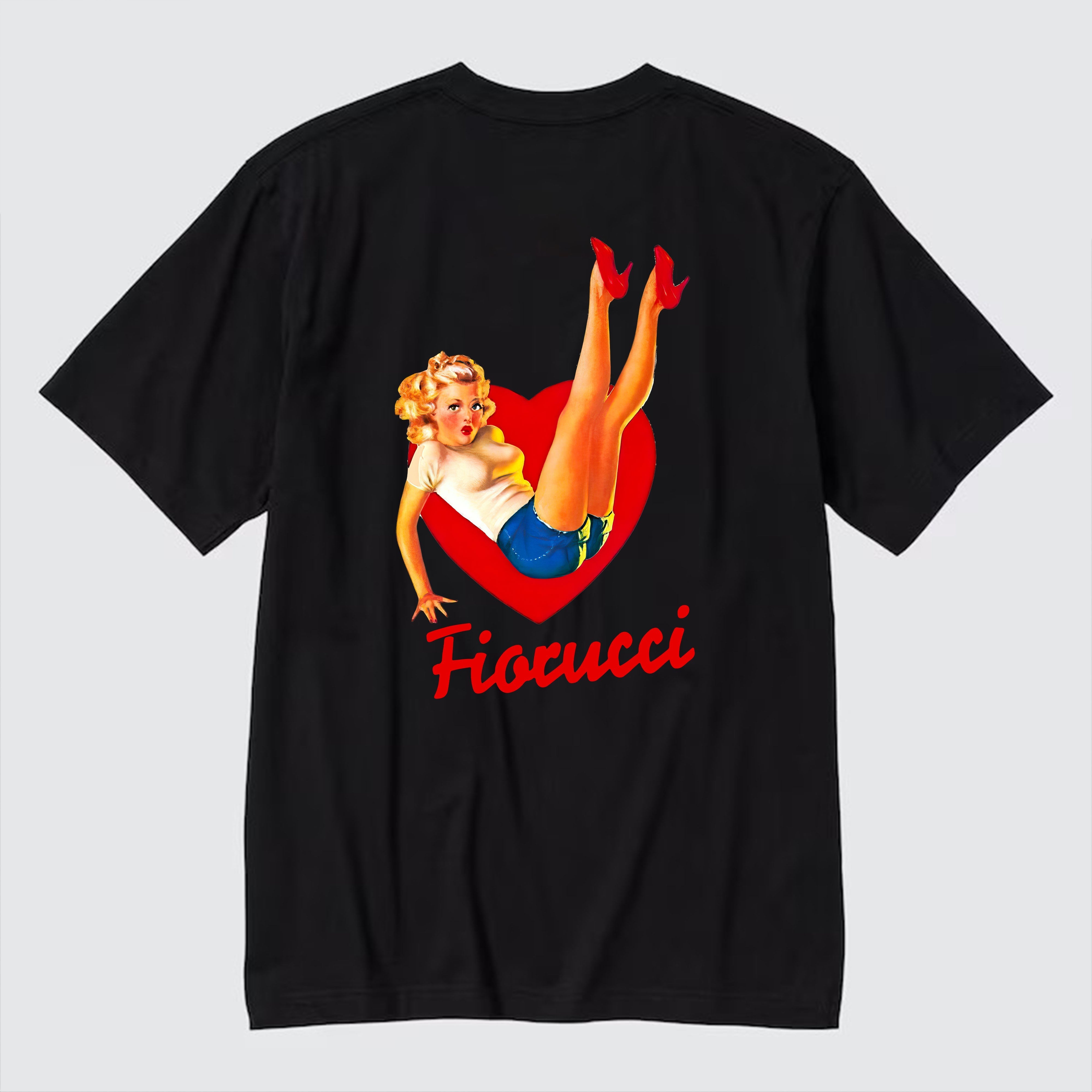 FIOCUCCI GIRL T-SHIRT / ĐEN