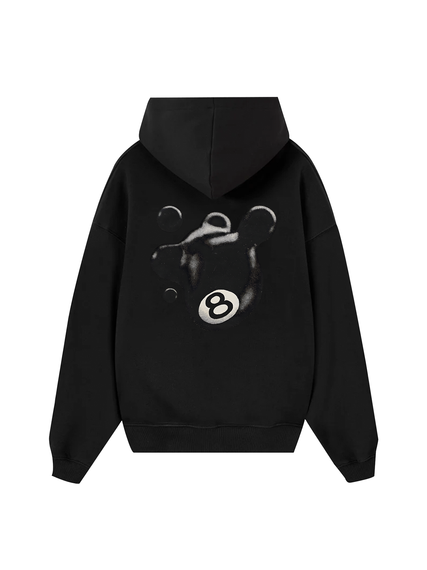 Billiards Melting 8 Ball Hoodie