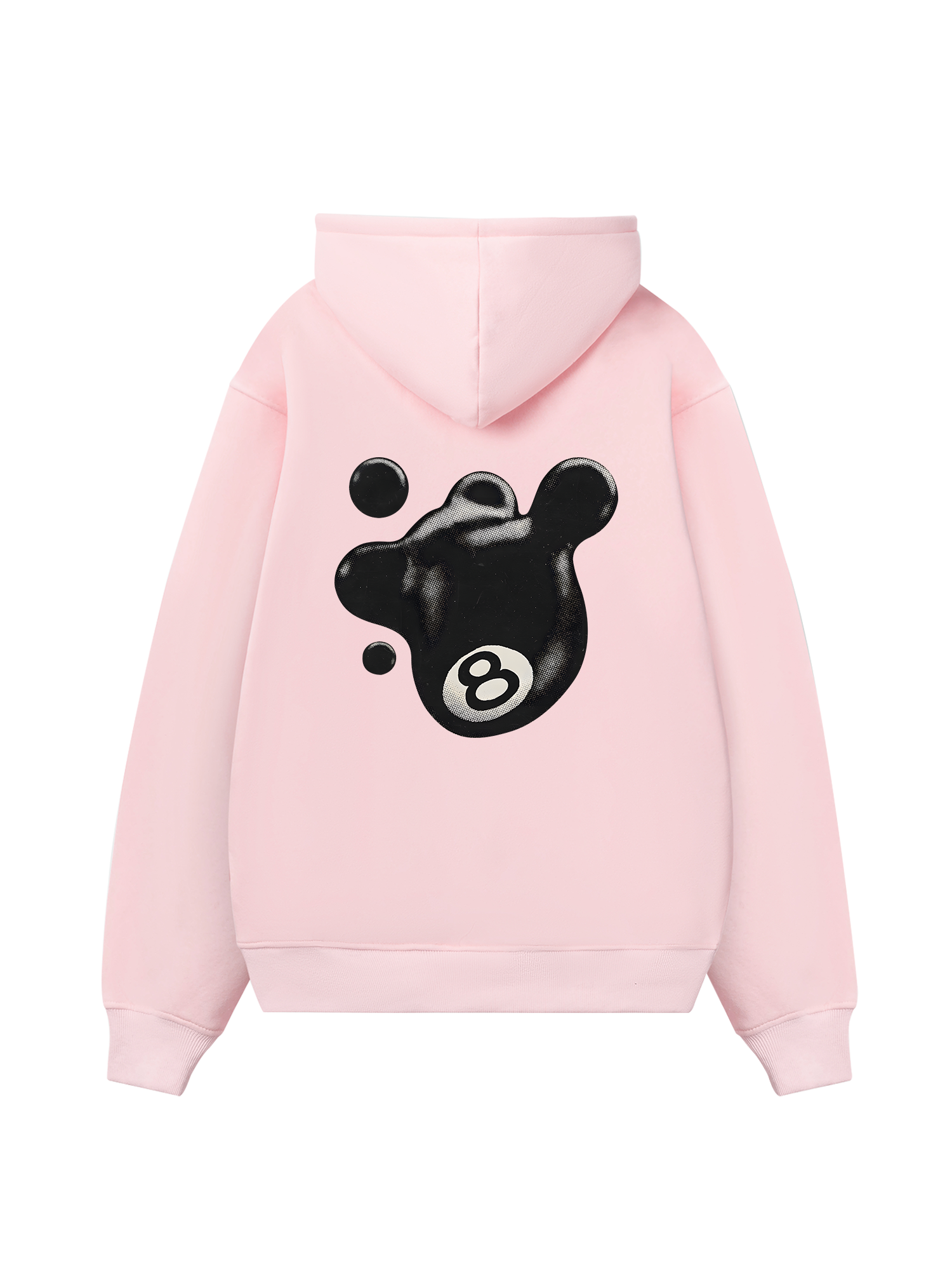 Billiards Melting 8 Ball Hoodie