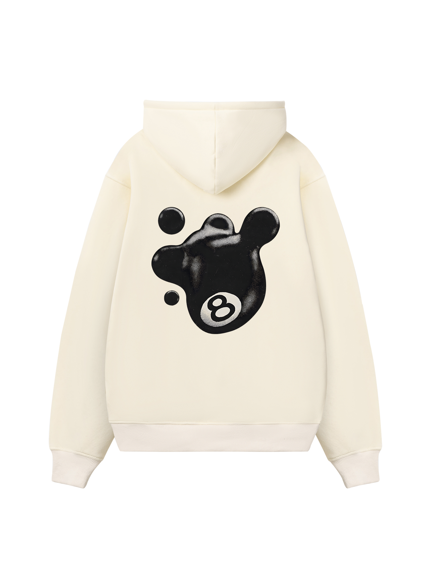 Billiards Melting 8 Ball Hoodie