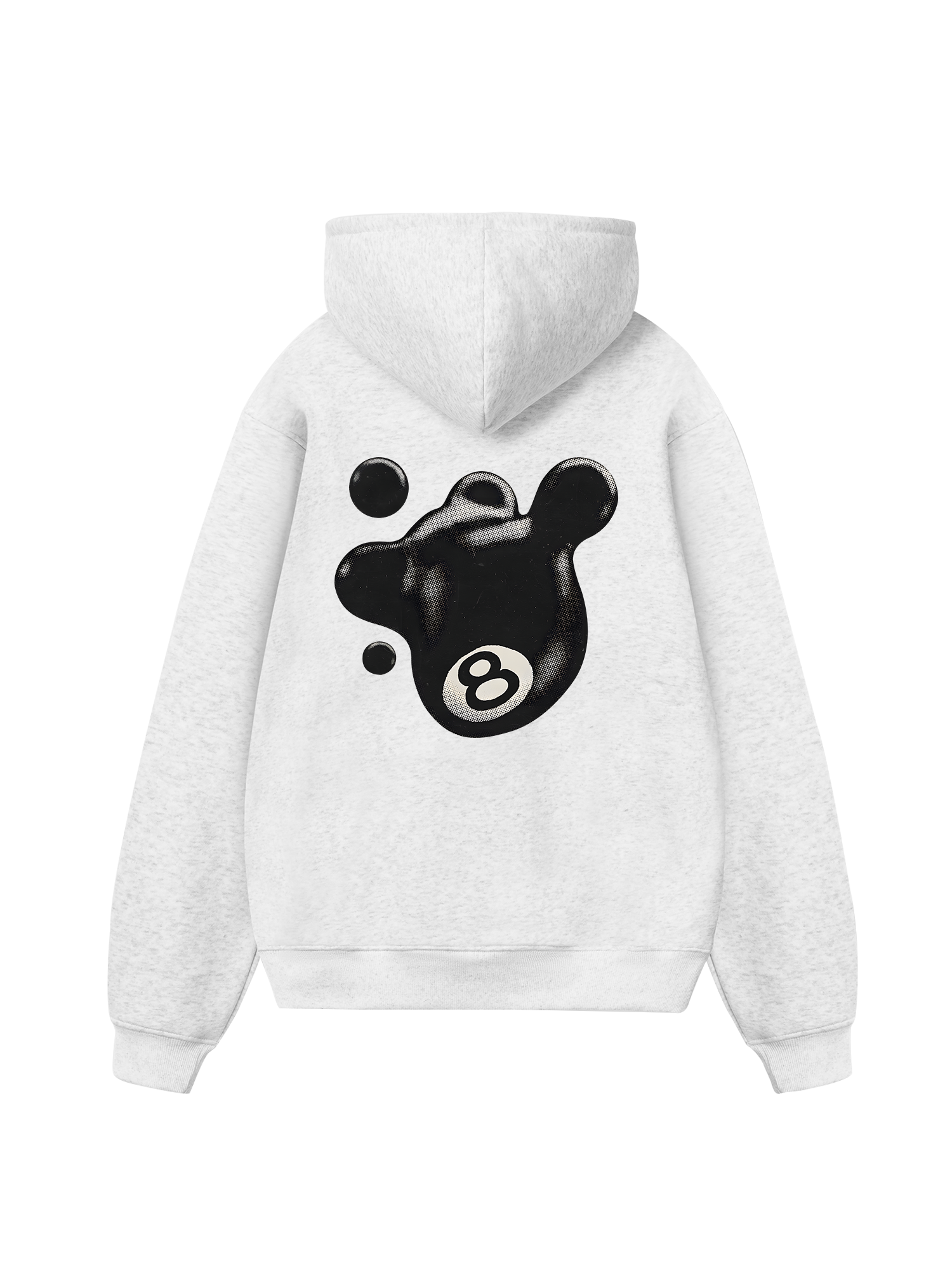 Billiards Melting 8 Ball Hoodie