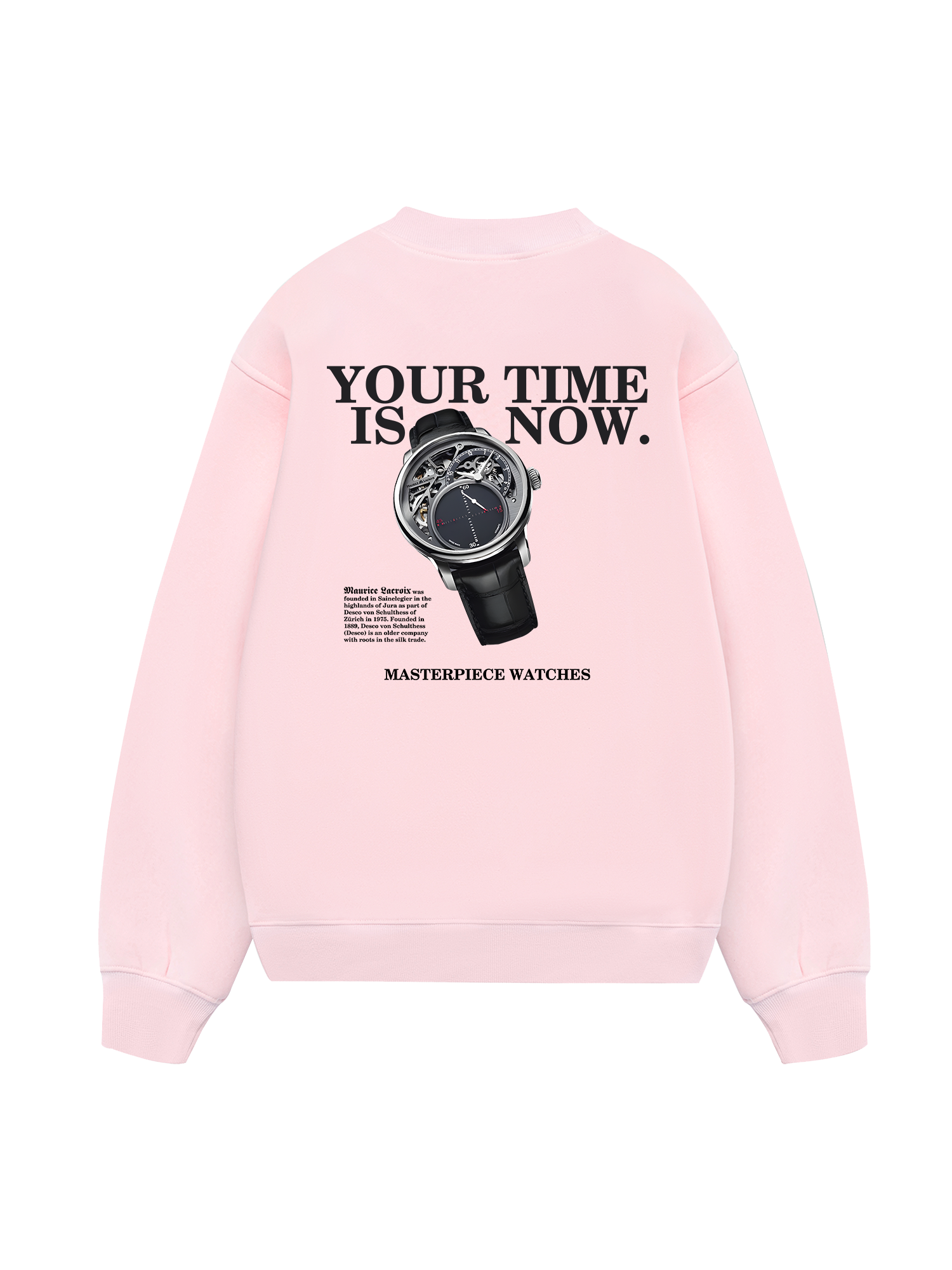 Watch Your Time Is Now Sweater