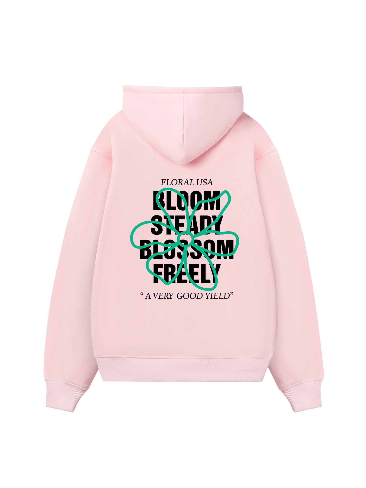 Floral Bloom Steady Hoodie