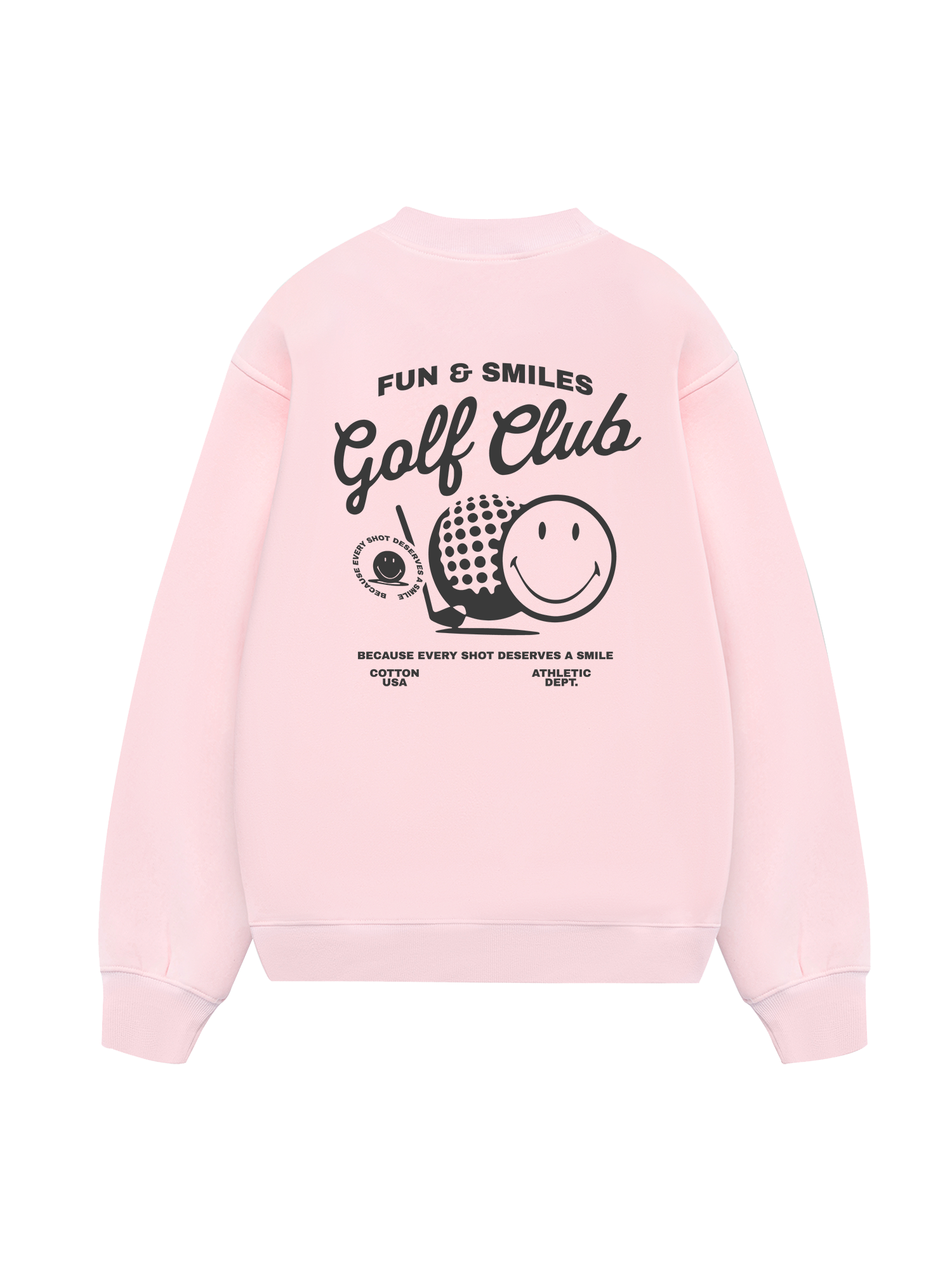 Golf Deserves A Smile Sweater