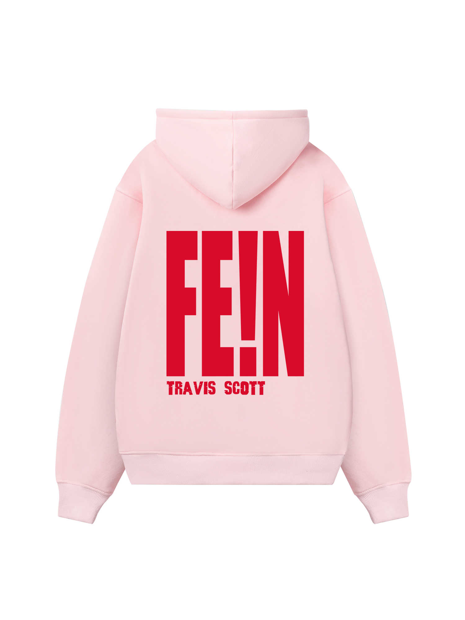 Rapper Travis Scott Fein Typo Hoodie