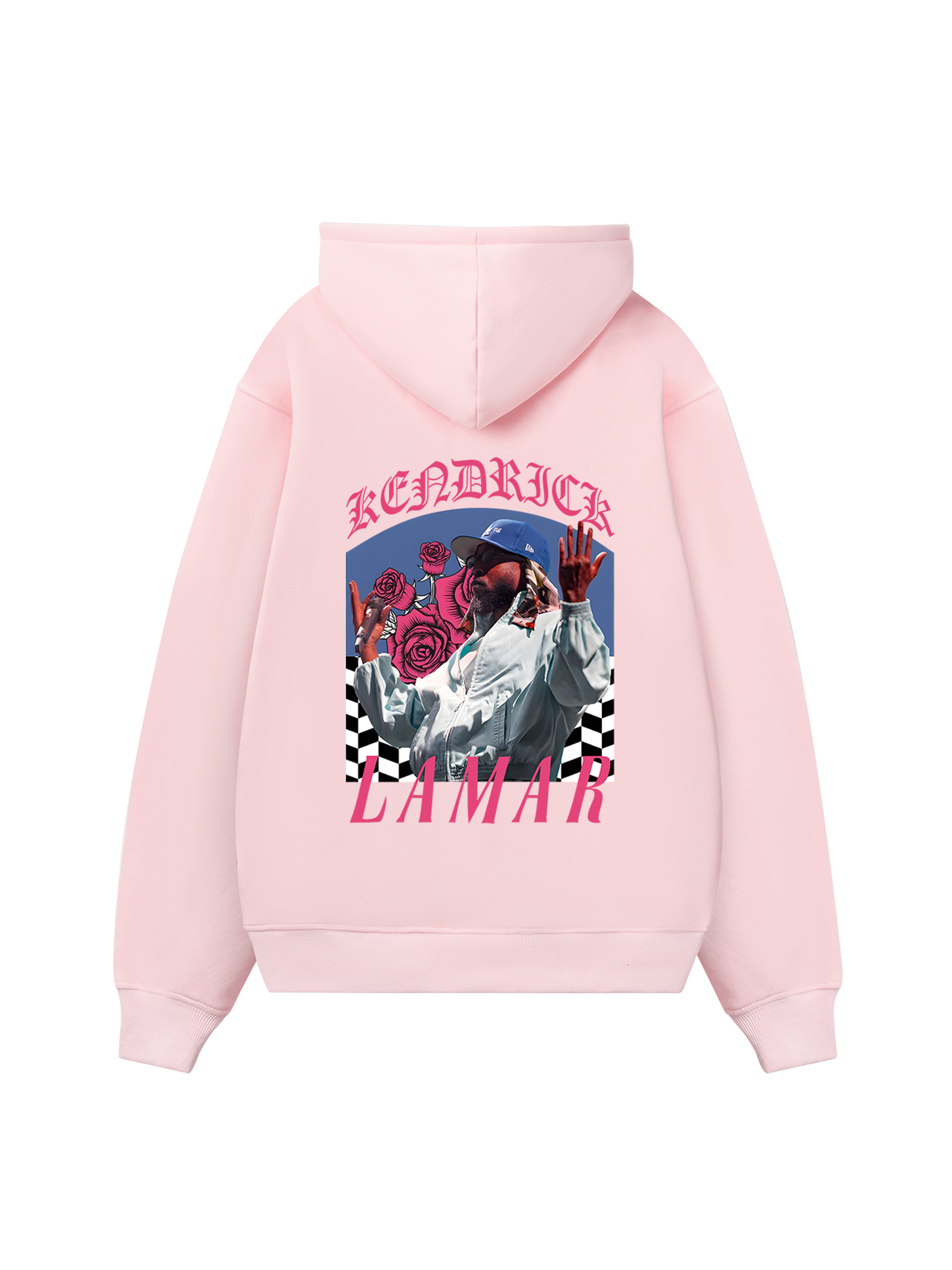 Rapper Kendrick Lamar Roses Hoodie