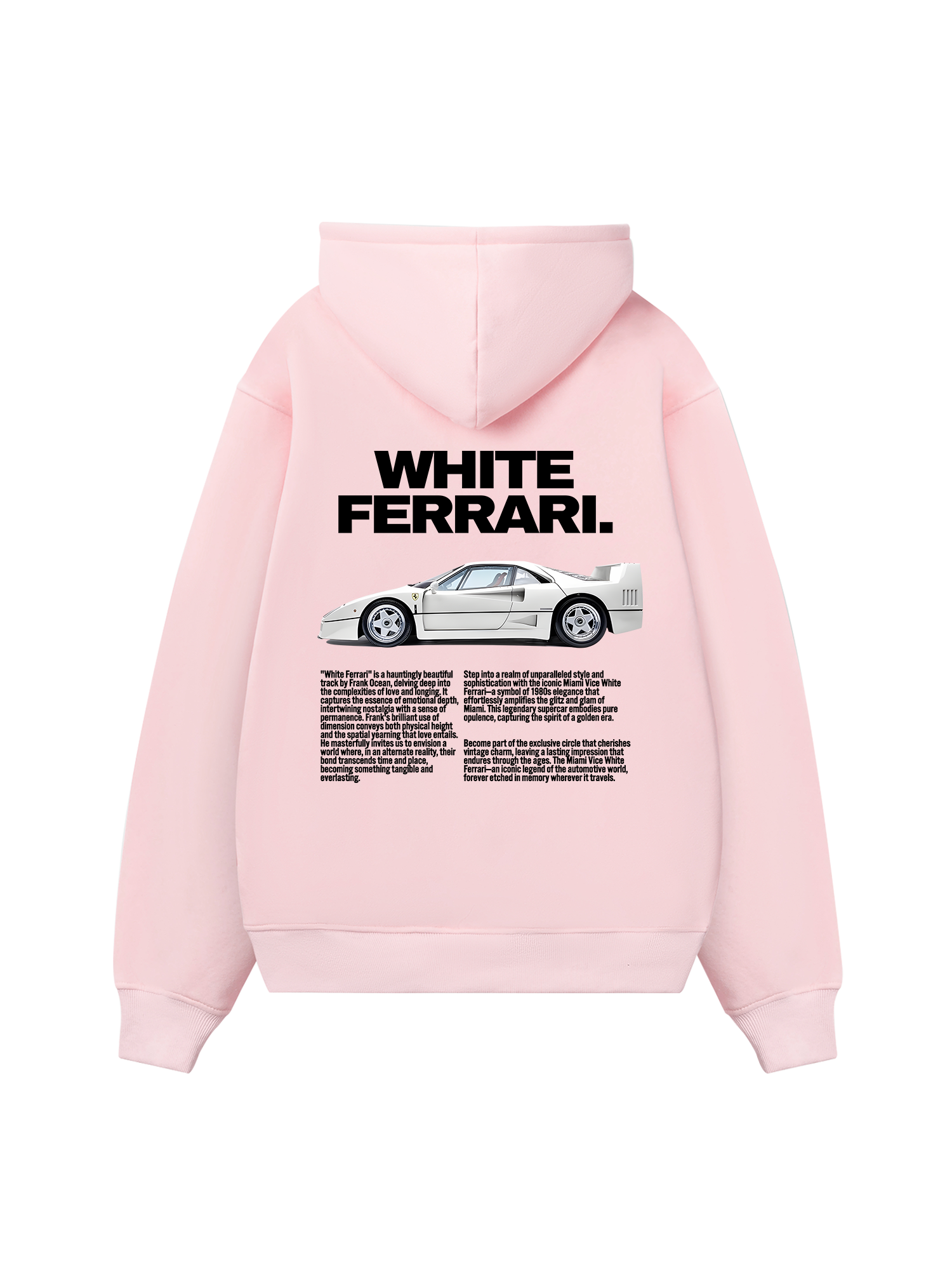 Ferrari White Brilliant Hoodie