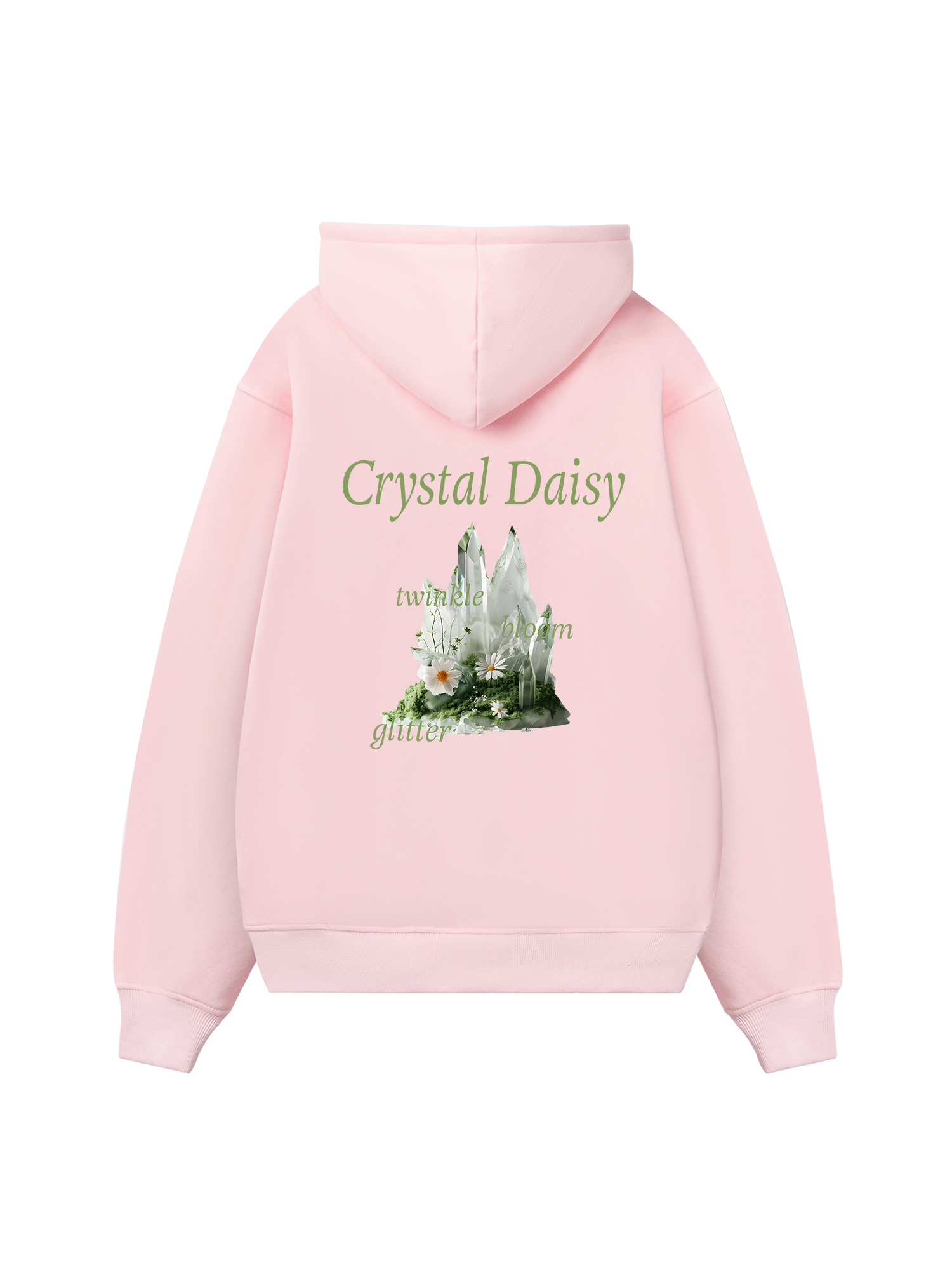 Floral Crytsal Daisy Hoodie
