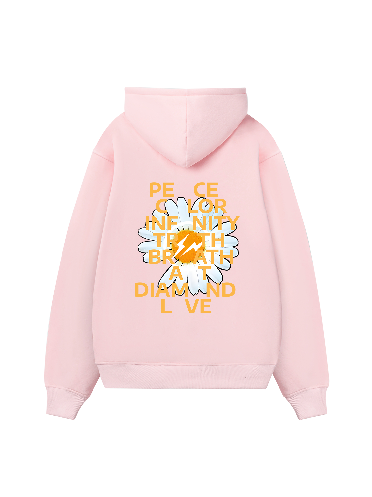 Floral Peace Color Love Hoodie