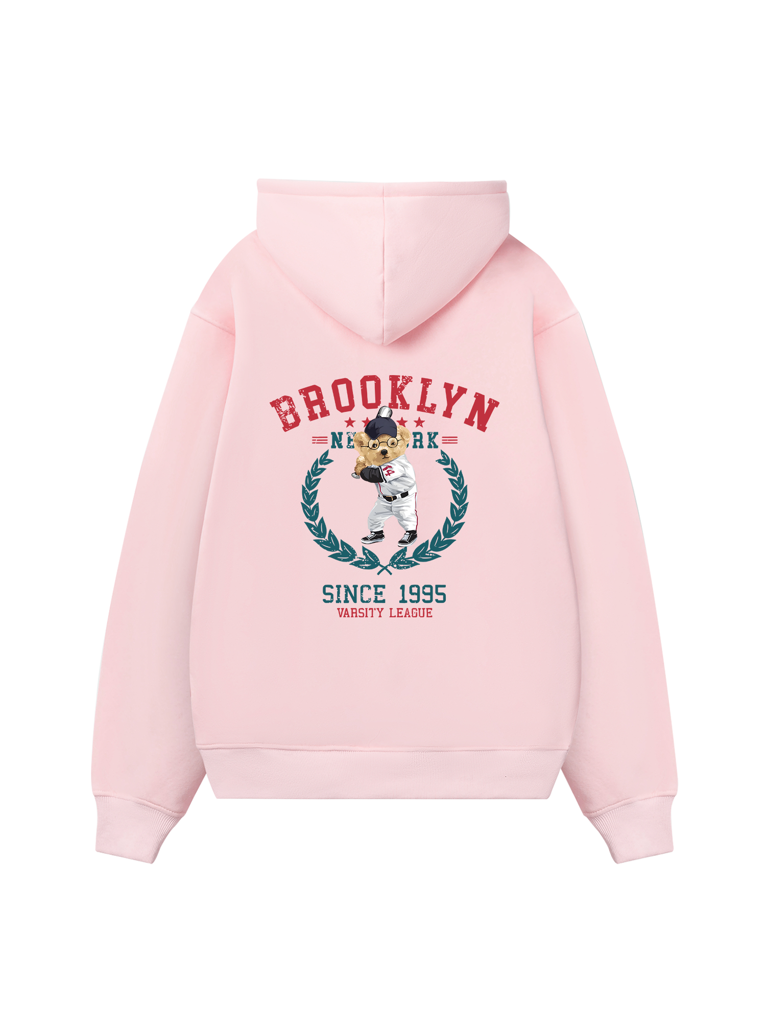 Baseball Teddy Team Hoodie