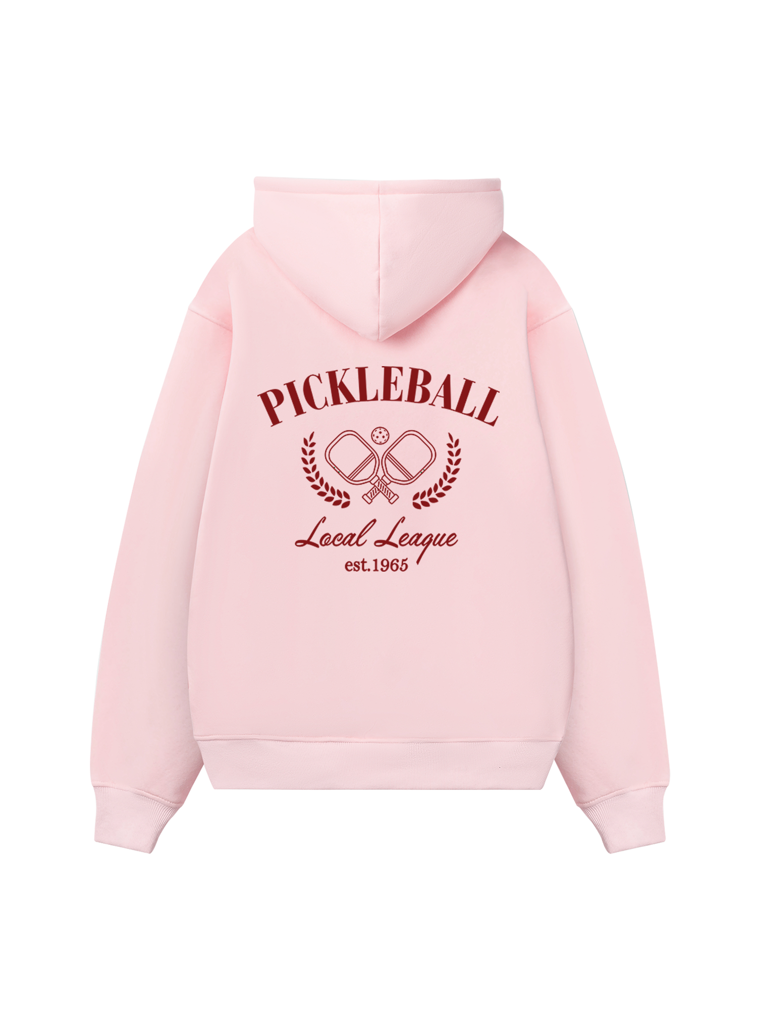 Pickleball Red Local League Hoodie