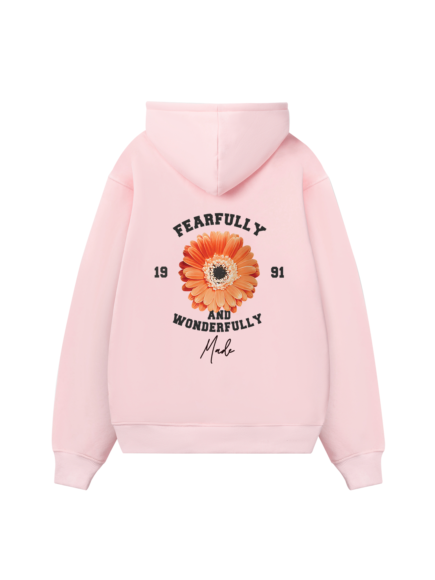 Floral Fearfully Hoodie