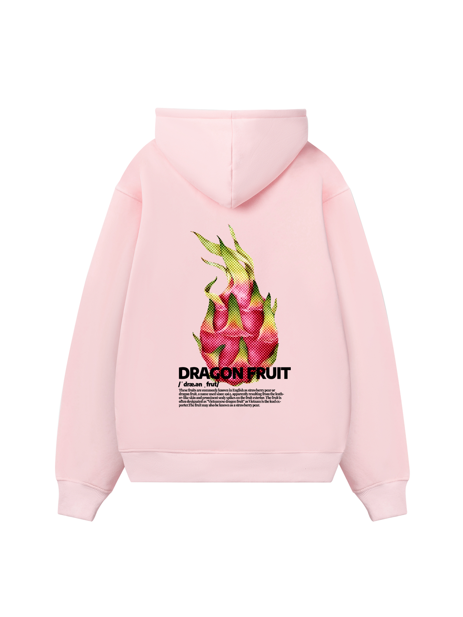 Tropical Dragon Fruit Retro Hoodie