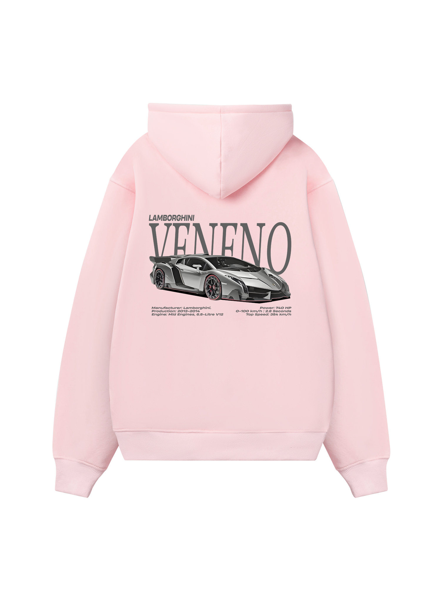 Lamborghini Veneno Speed Hoodie