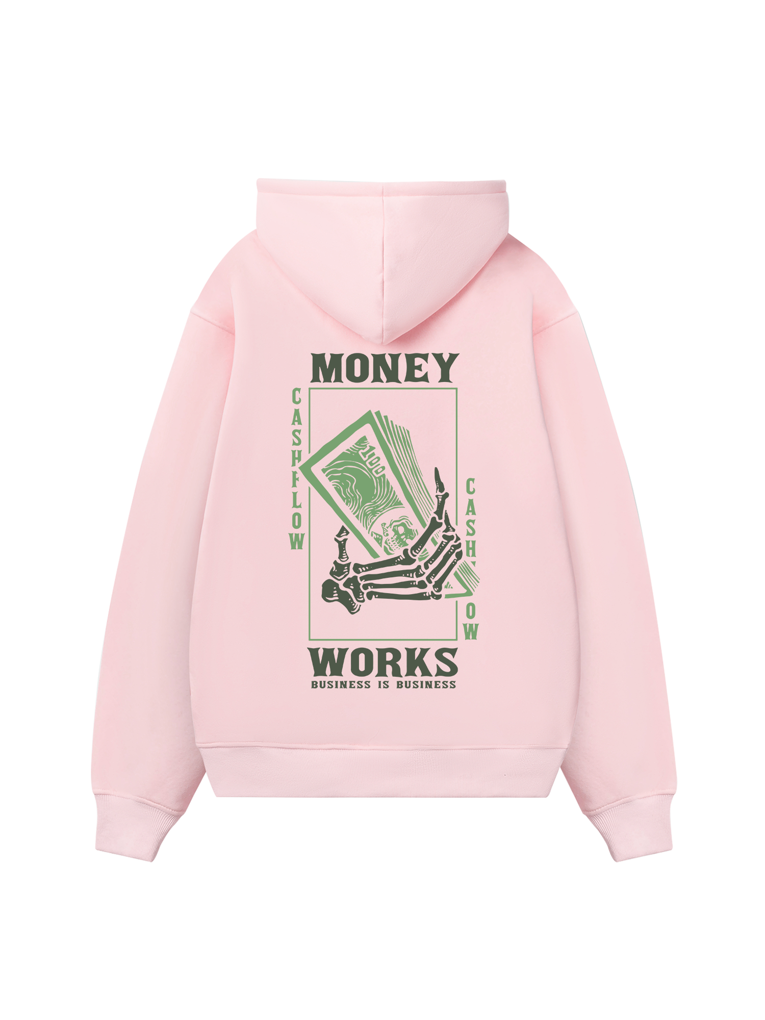 Money Works Business Is Business Hoodie