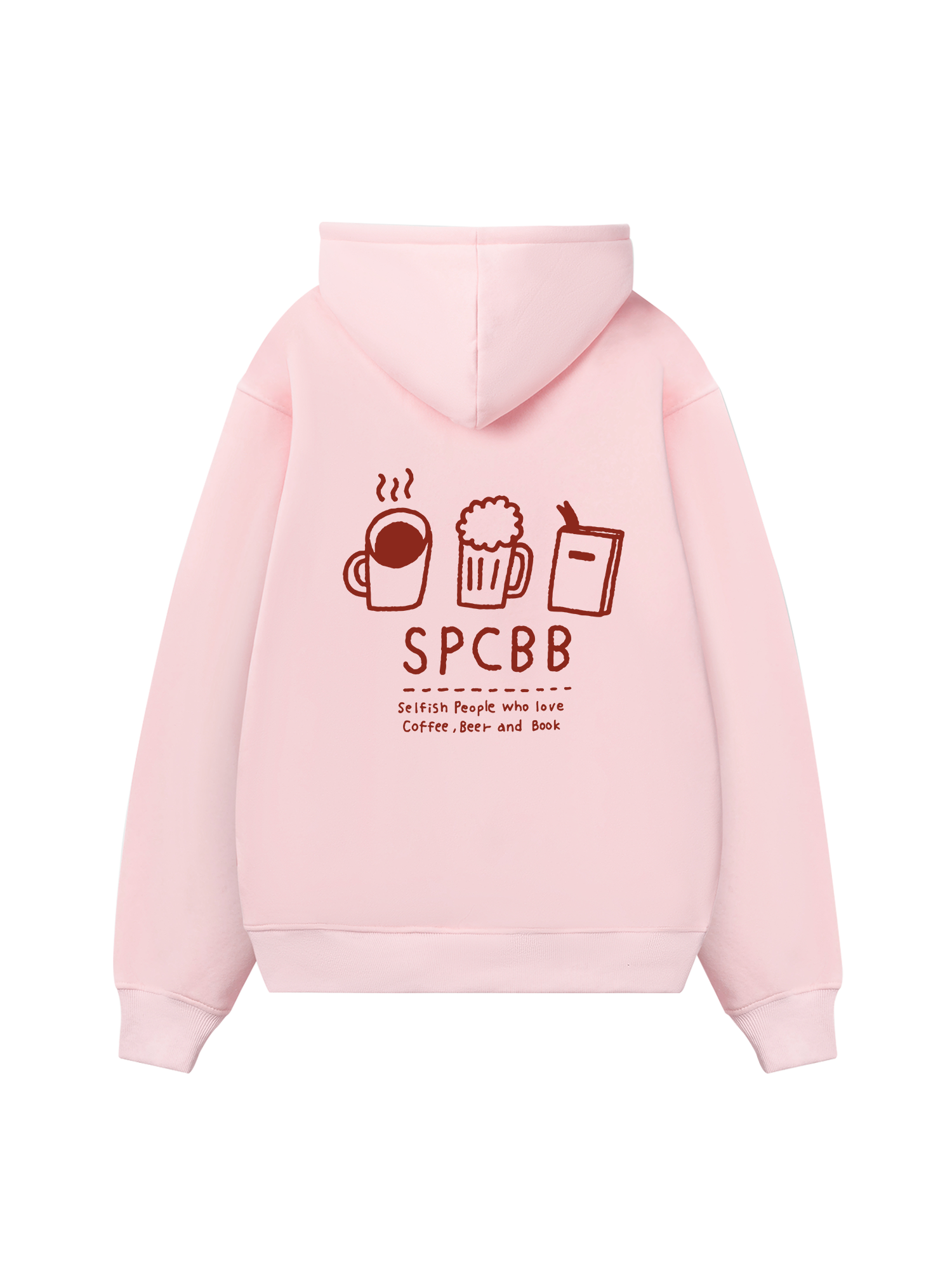 Selfish People Who Love Coffee Beer And Book Hoodie