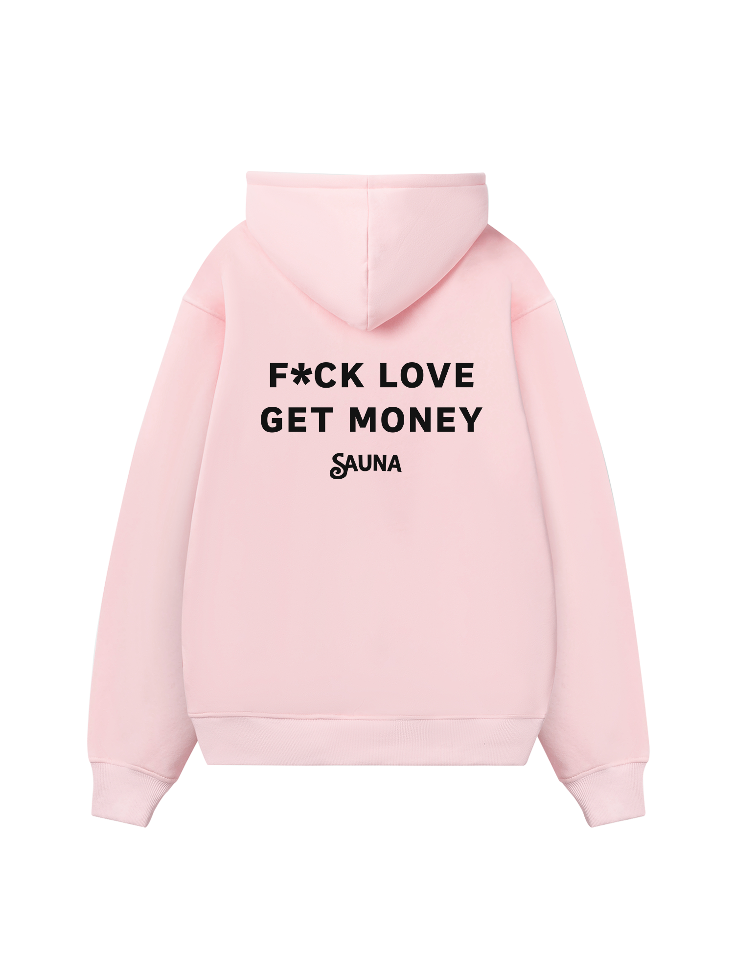 Rapper Fuck Love Get Money Hoodie