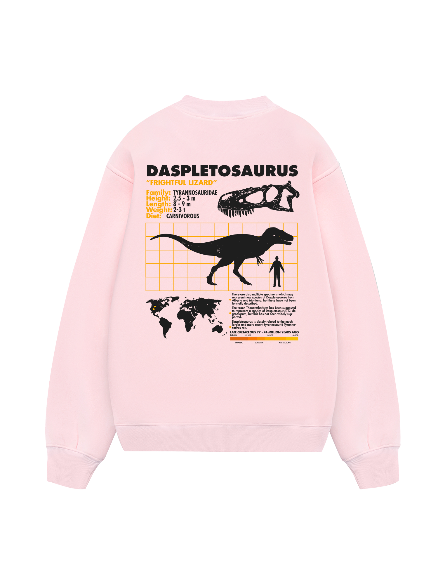 Wild Life Analysis Table Daspletosaurus Sweater