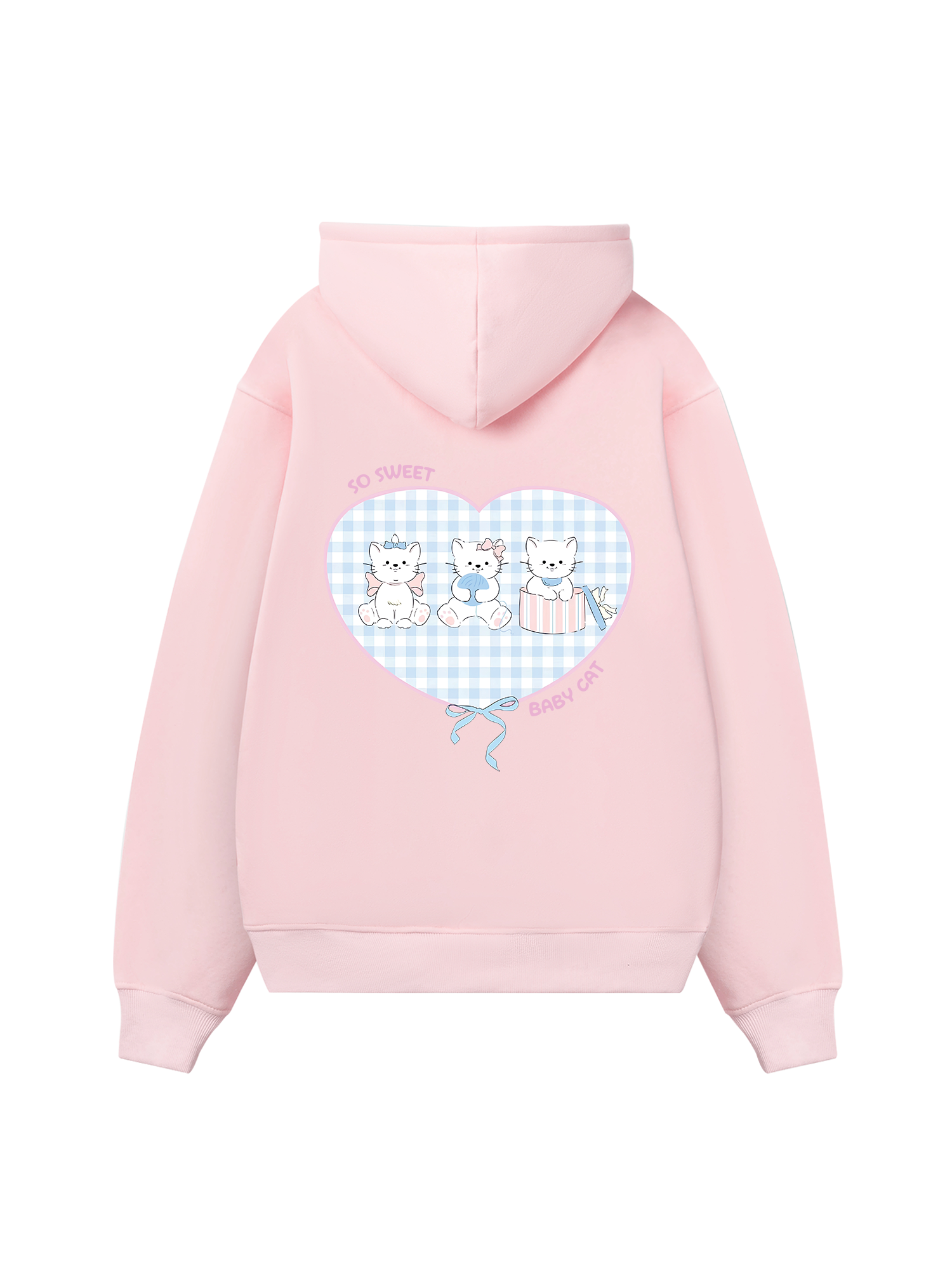 Girly Mood So Sweet Baby Cat Hoodie