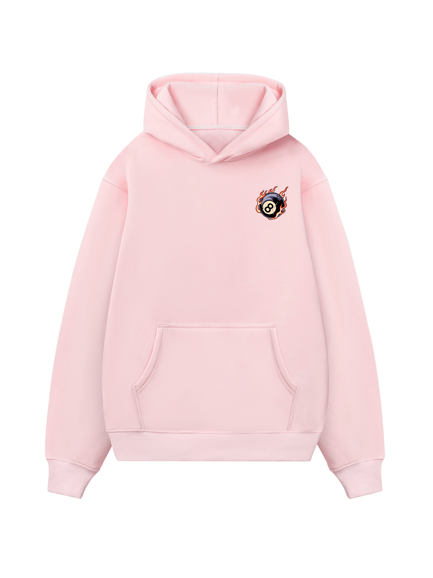 Billiards Flame Eight Hoodie