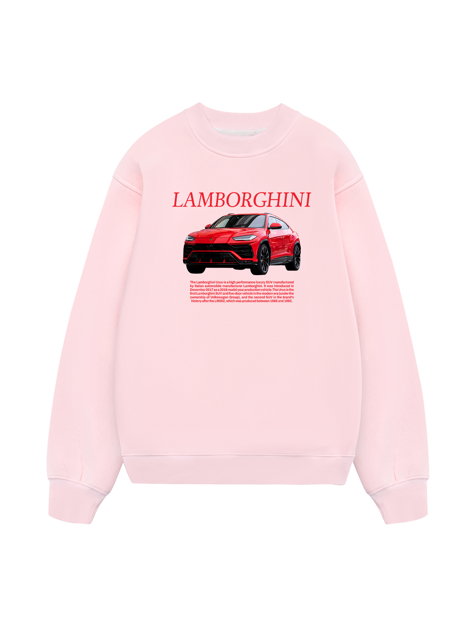 Lamborghini Urus Red Sweater