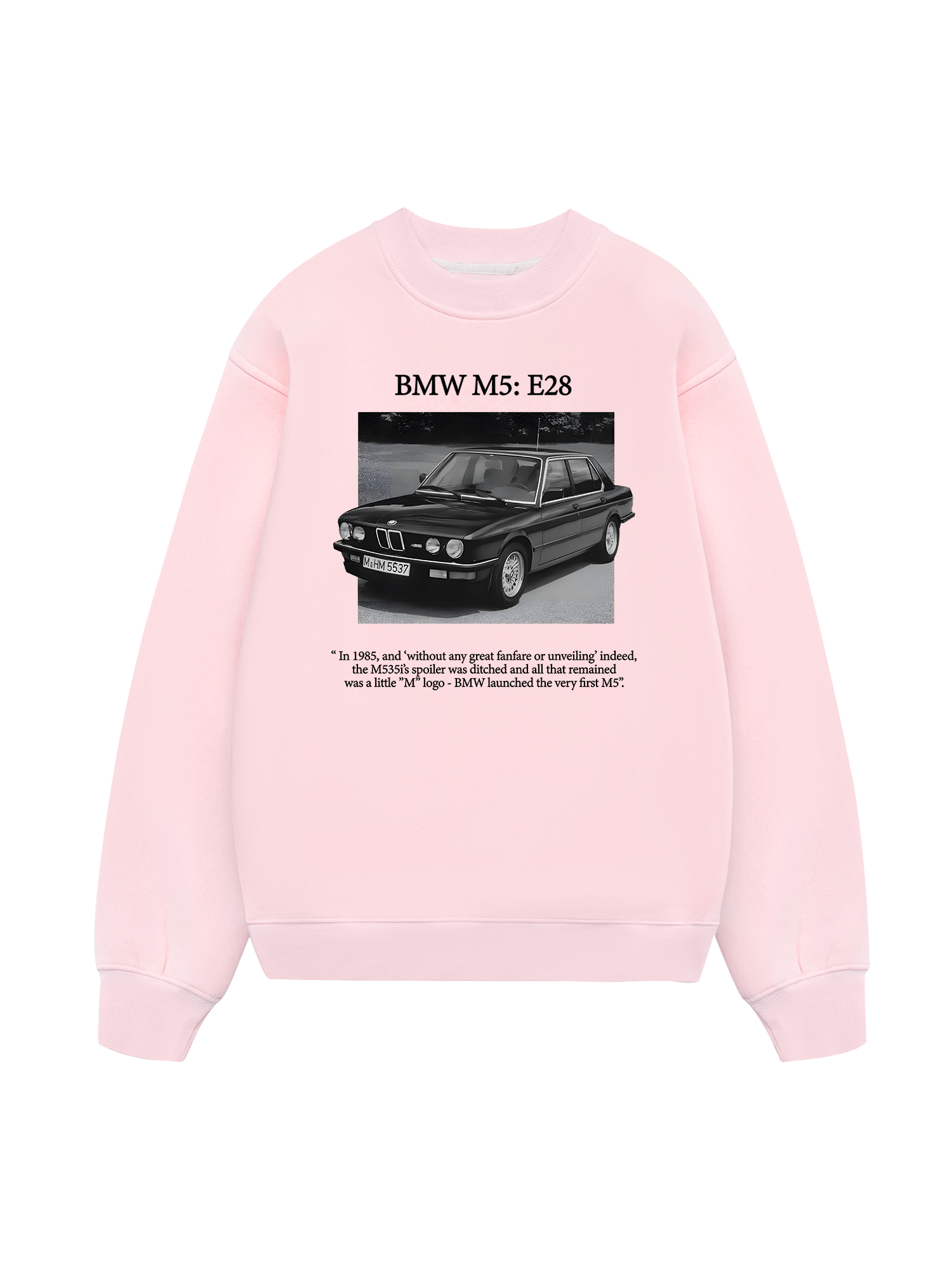 BMW M5 E28 Sweater