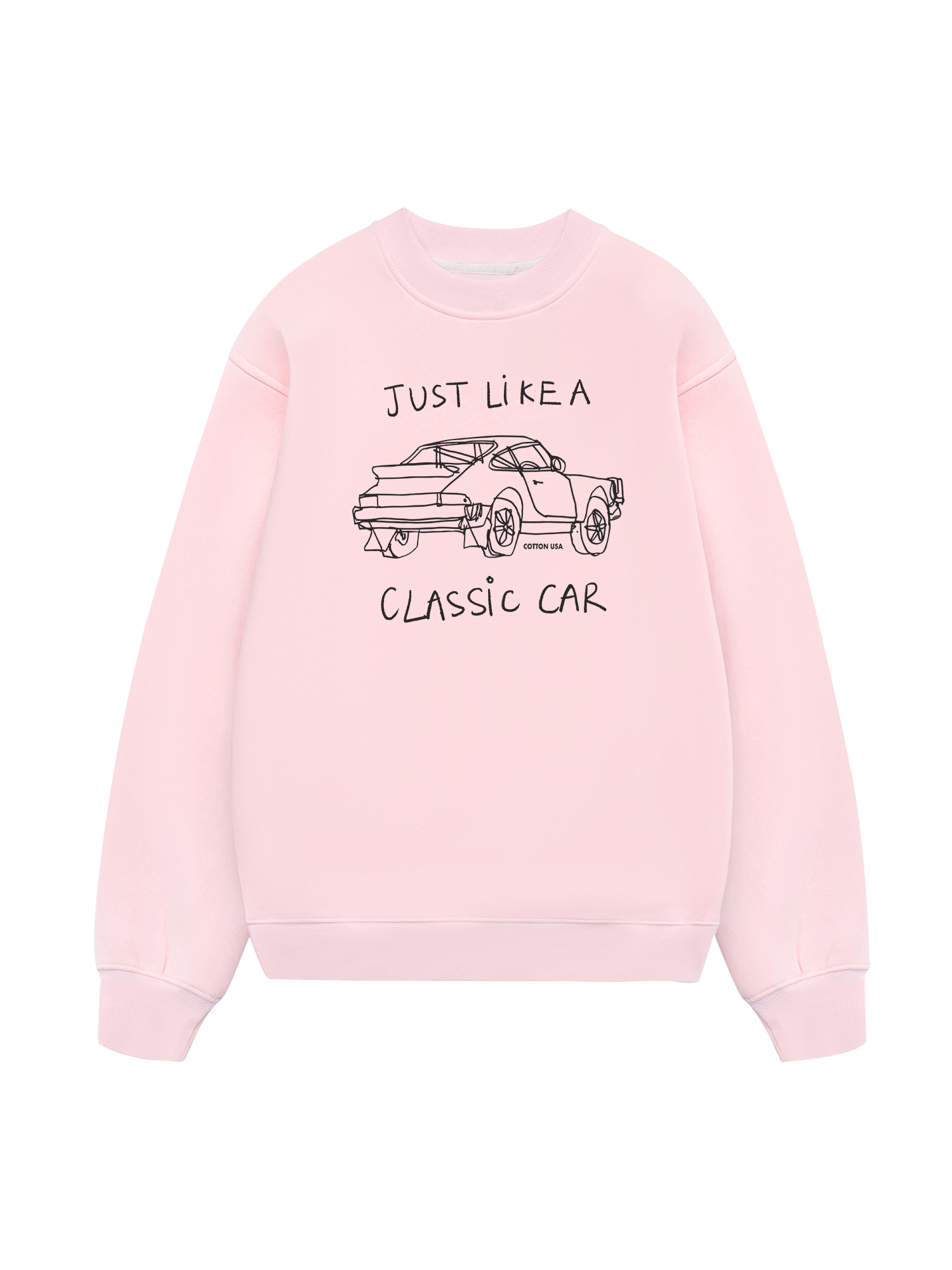 Classic Car Black And White  Sweater