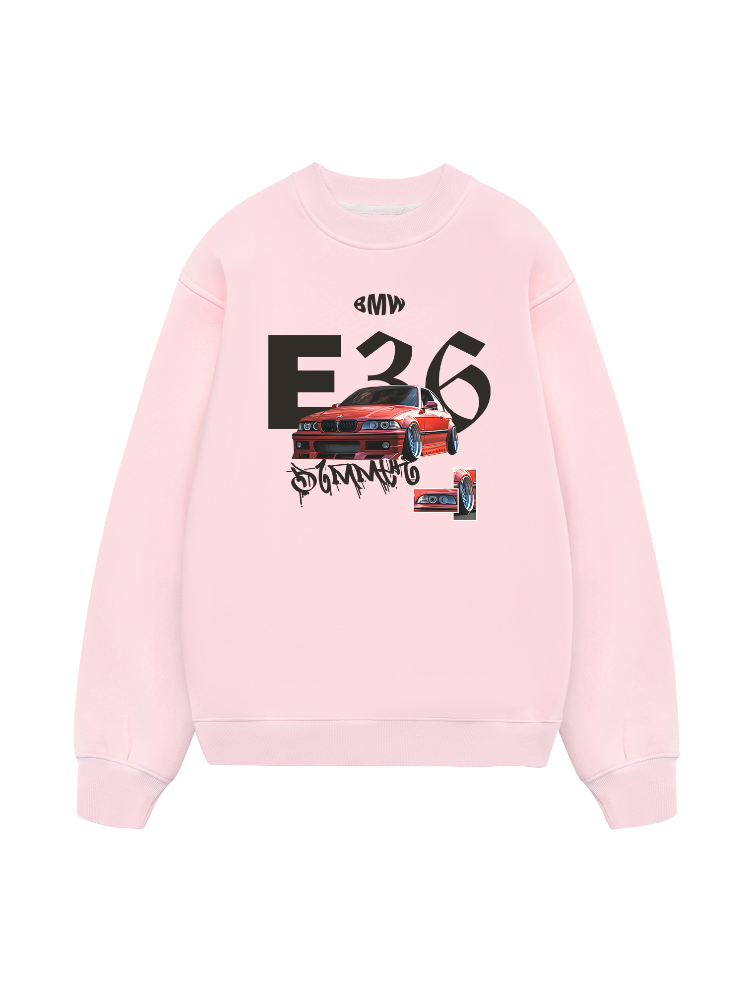 BMW E36 Crimson Sweater