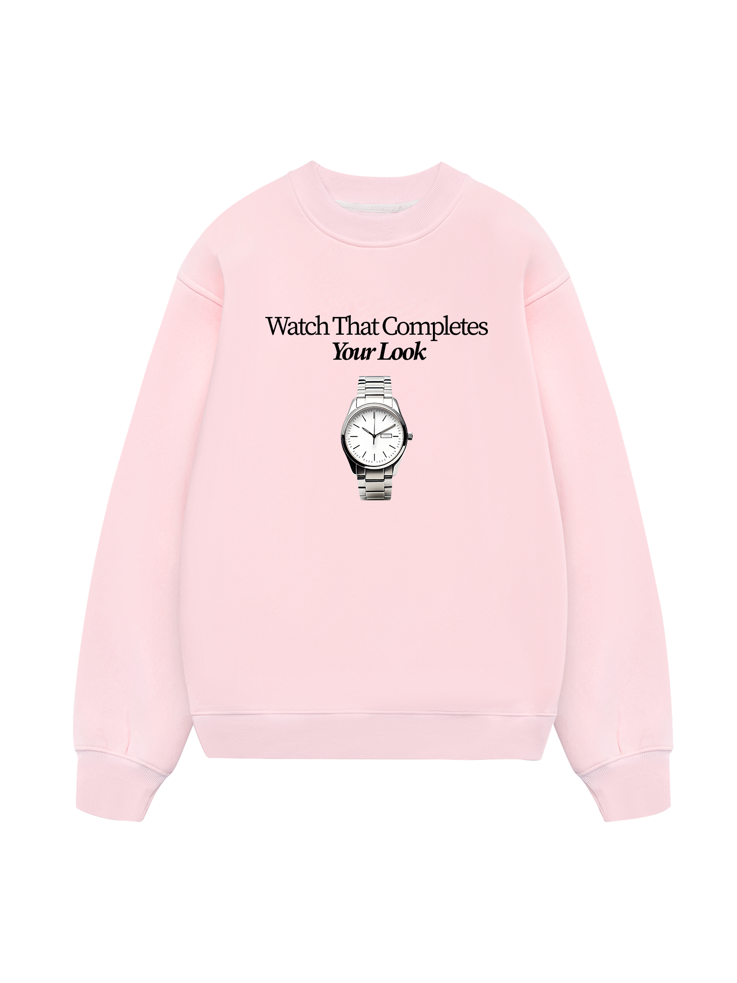 Watch That Completes Sweater