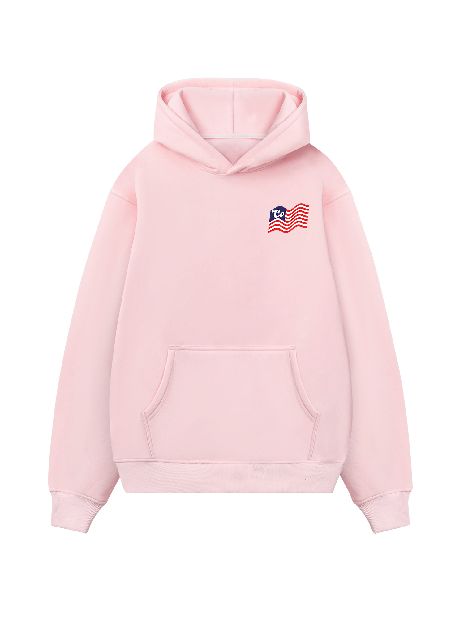 USA Cotton USA Flag Hoodie