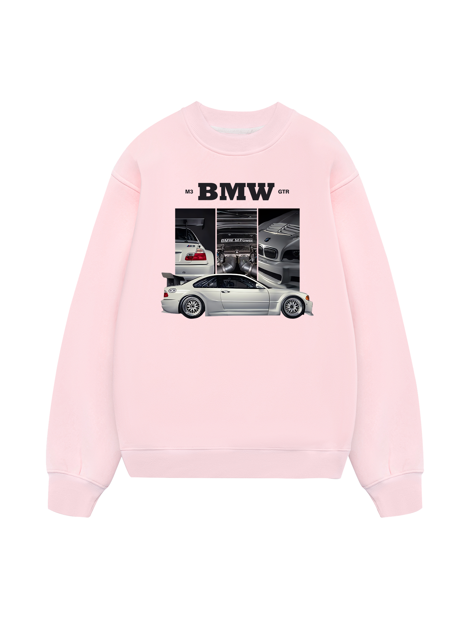 BMW M3 GTR Silver Sweater