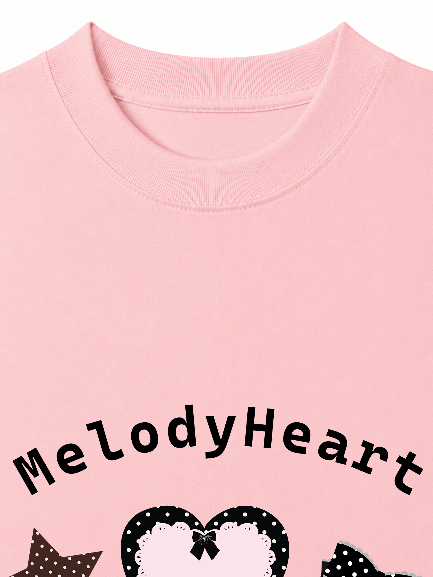 Áo Thun Relaxed Fit Dotty Mood Cherry Diary