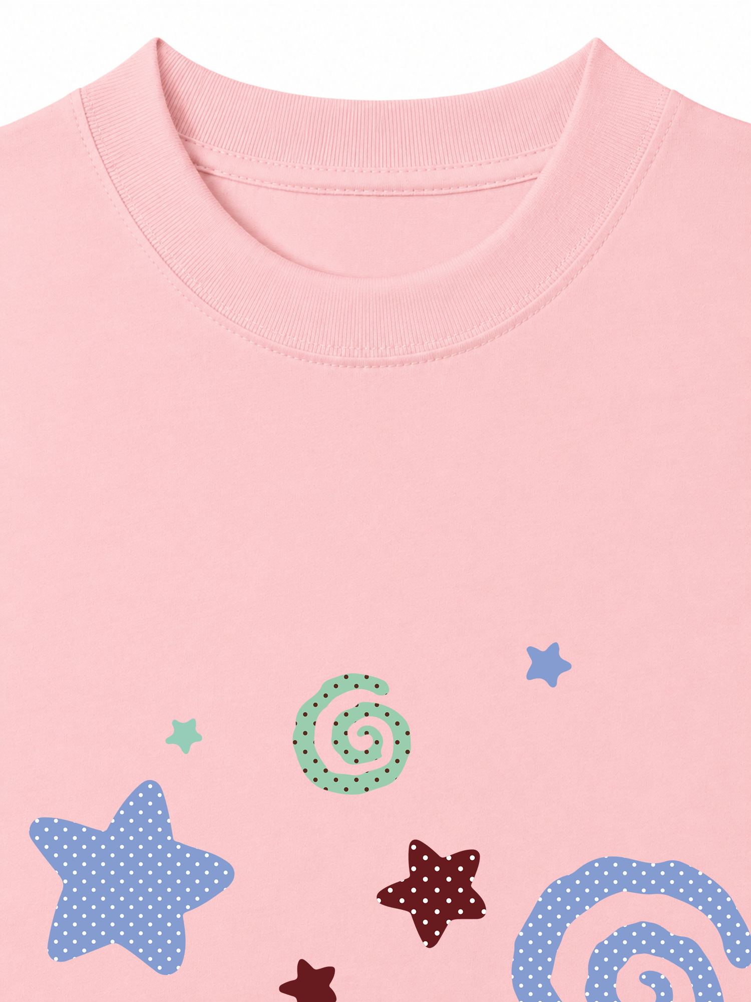 Áo Thun Relaxed Fit Dotty Mood Pastel Dreams