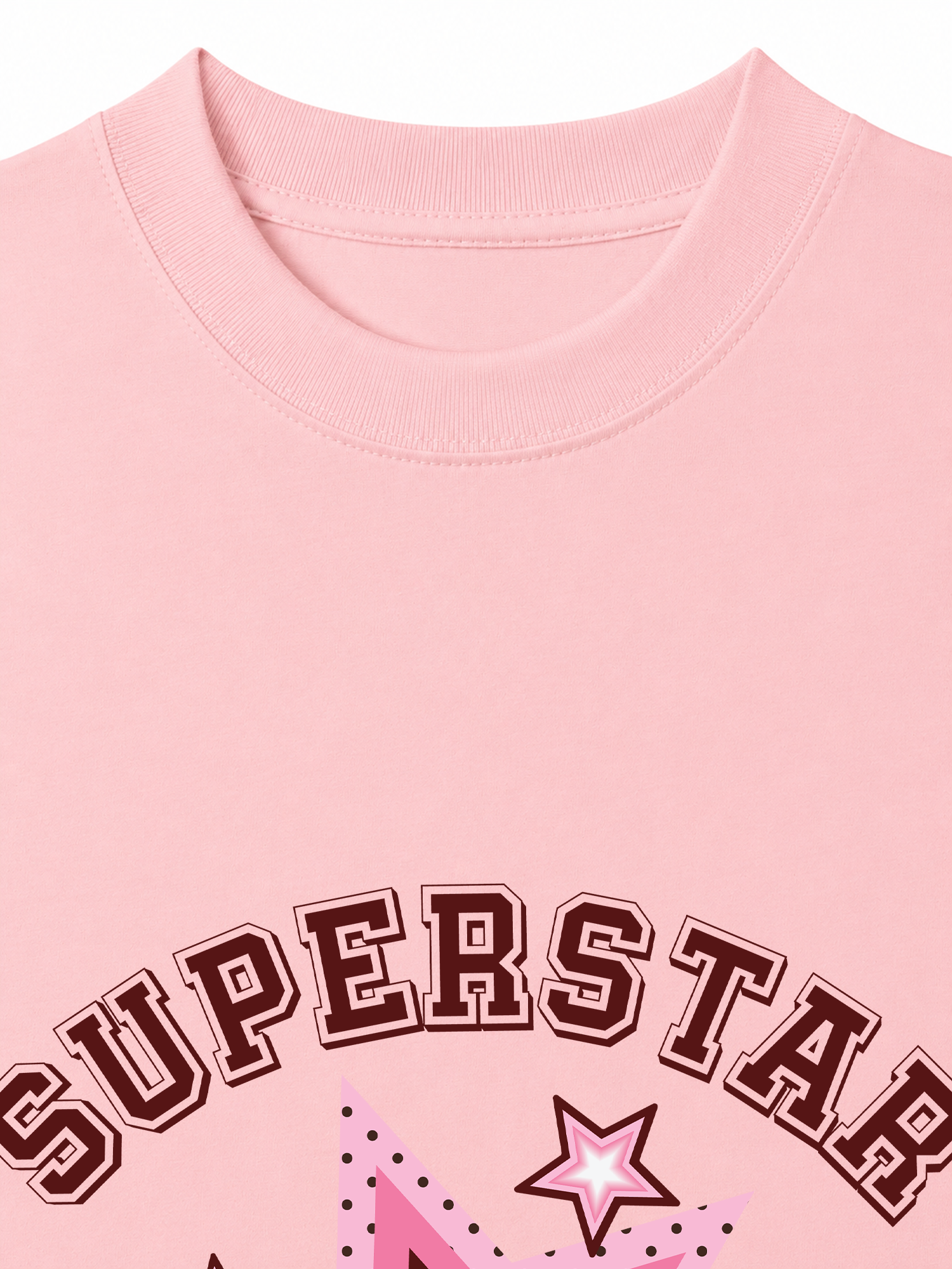 Áo Thun Relaxed Fit Dotty Mood Super Star