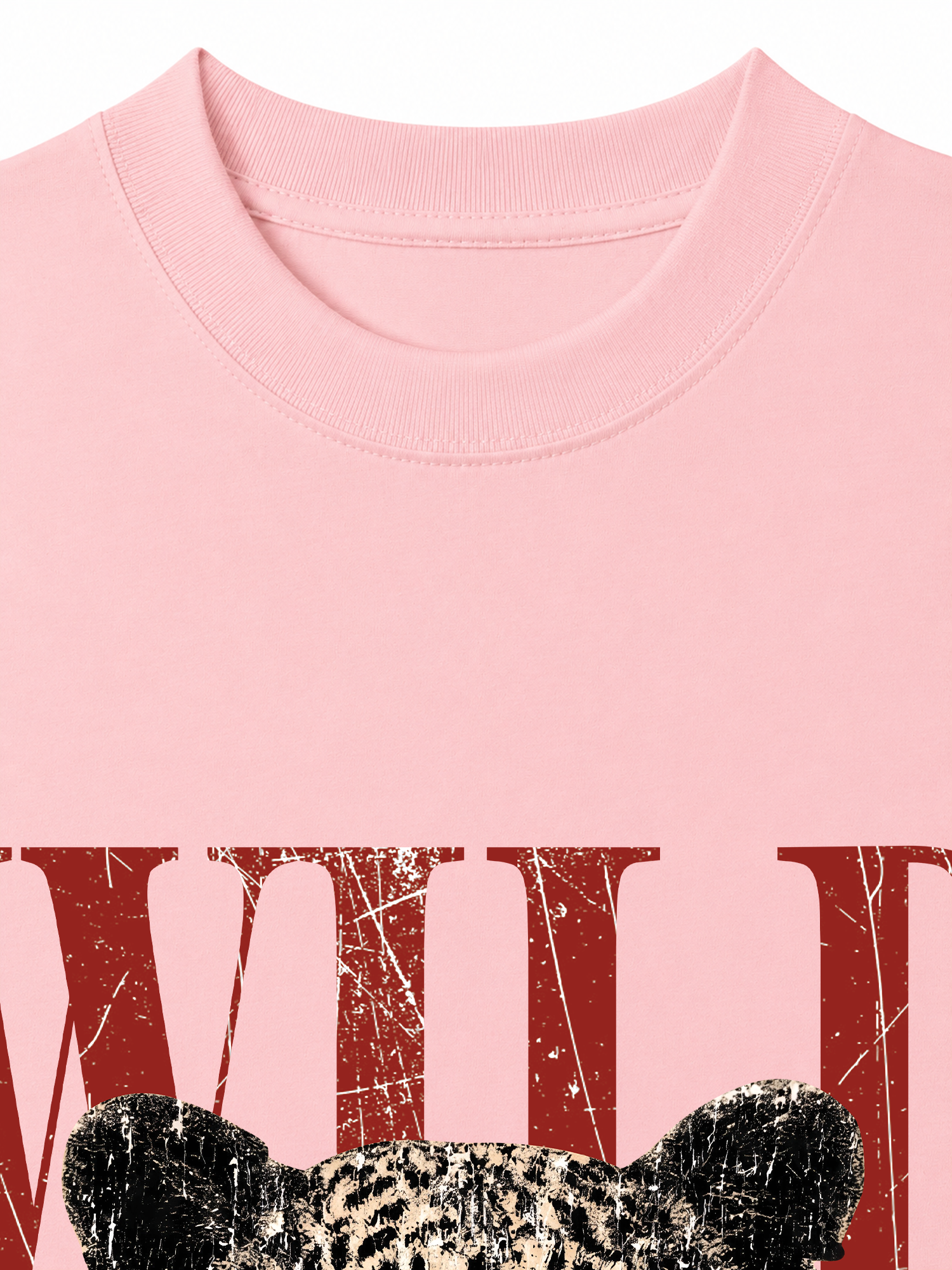 Áo Thun Relaxed Fit Urban Leopard Crimson Wild