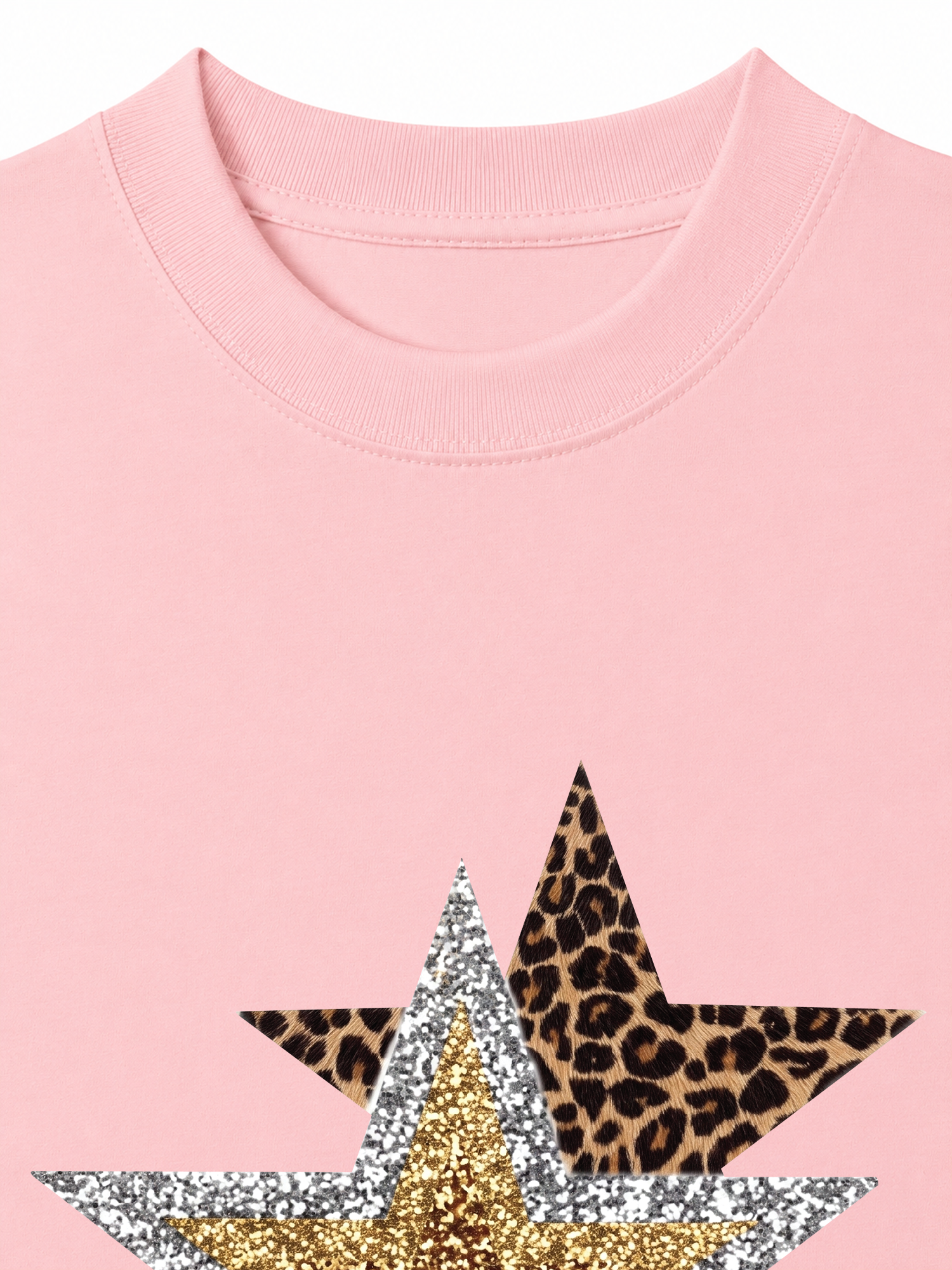 Áo Thun Relaxed Fit Urban Leopard Metallic Savage Stars