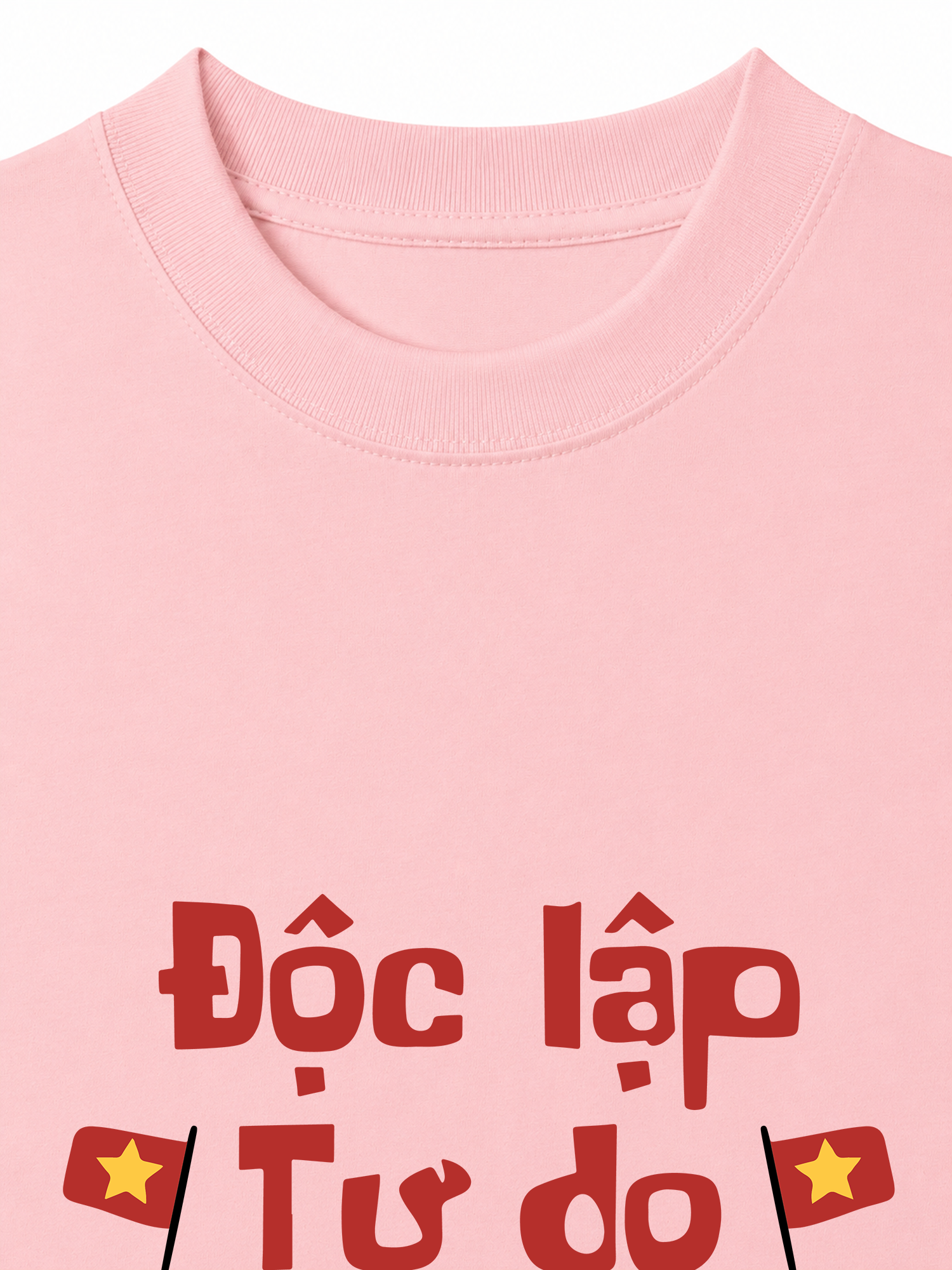 Áo Thun Relaxed Fit Độc Lập Tự Do Hạnh Phúc