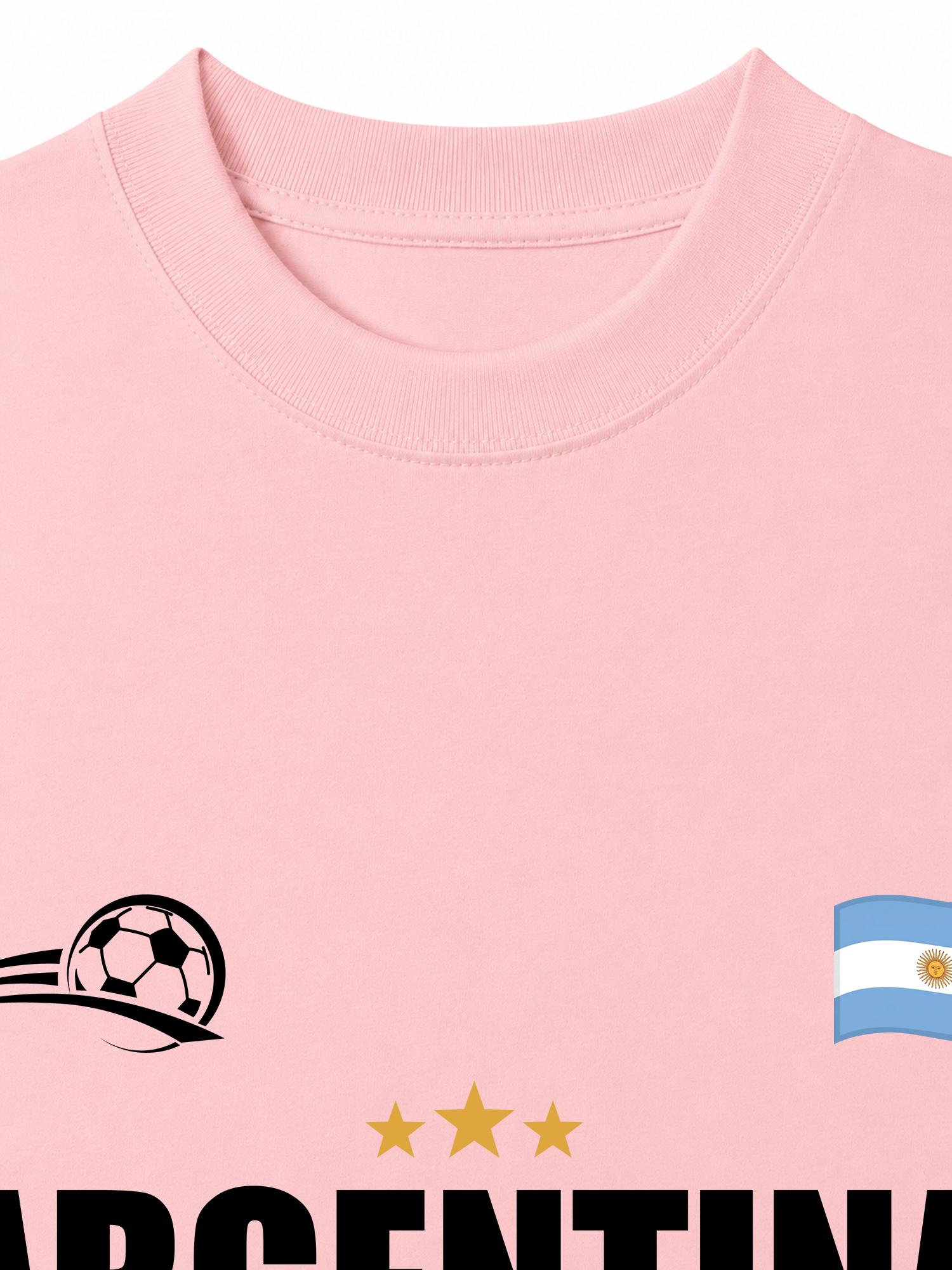 Áo Thun Relaxed Fit Soccer World Cup Argentina