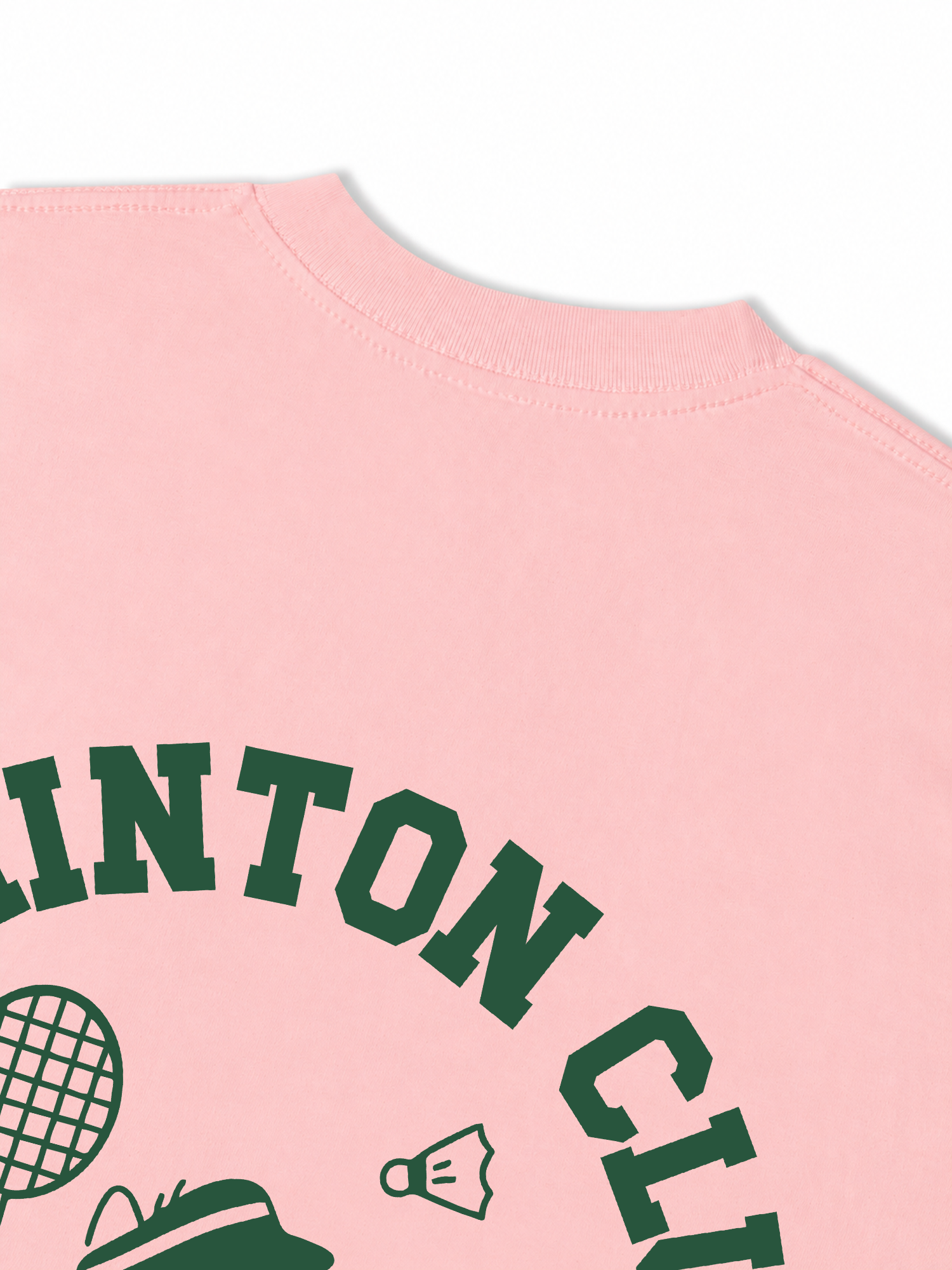Áo Thun Relaxed Fit Badminton Club Green